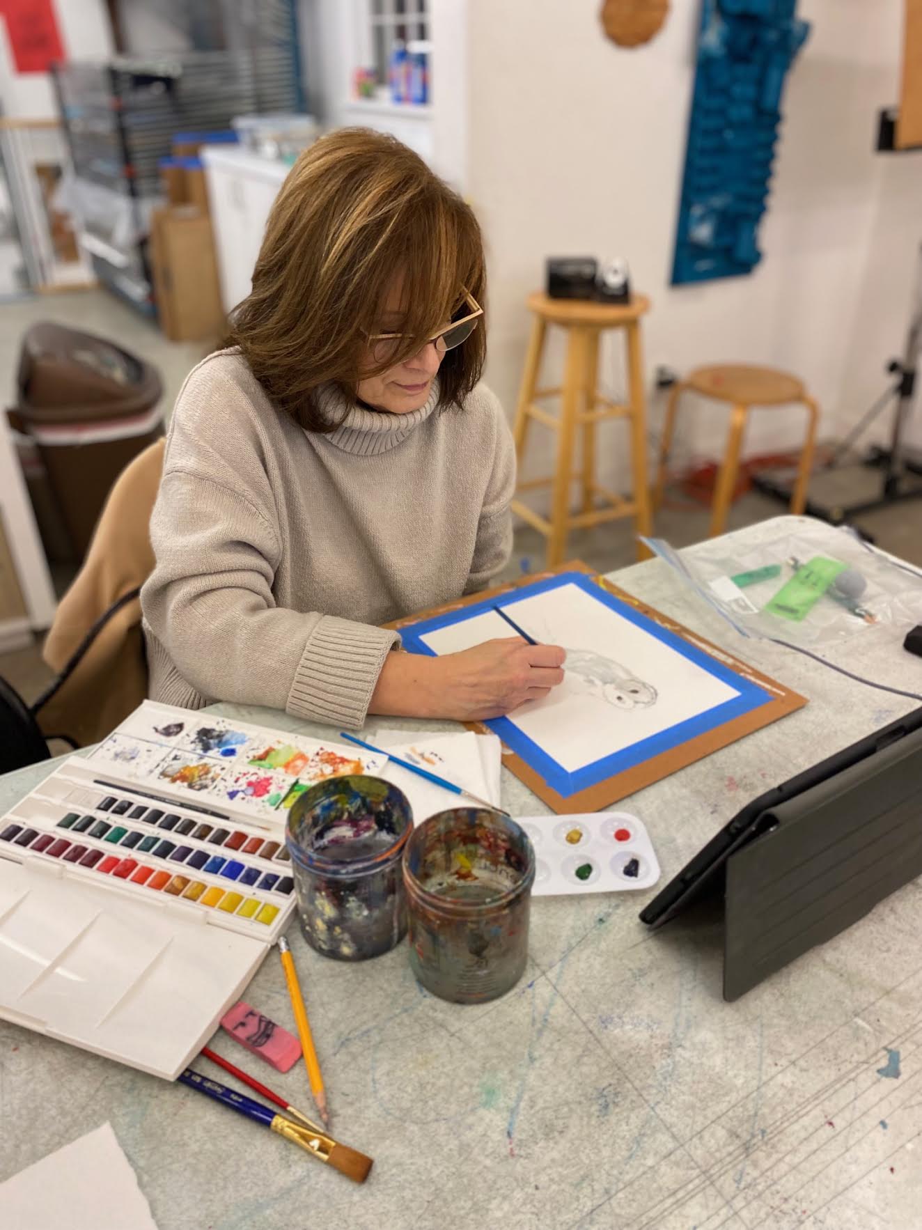 11-4 Watercolor Workshops Introduction to Watercolor/Advanced Watercolor Workshop