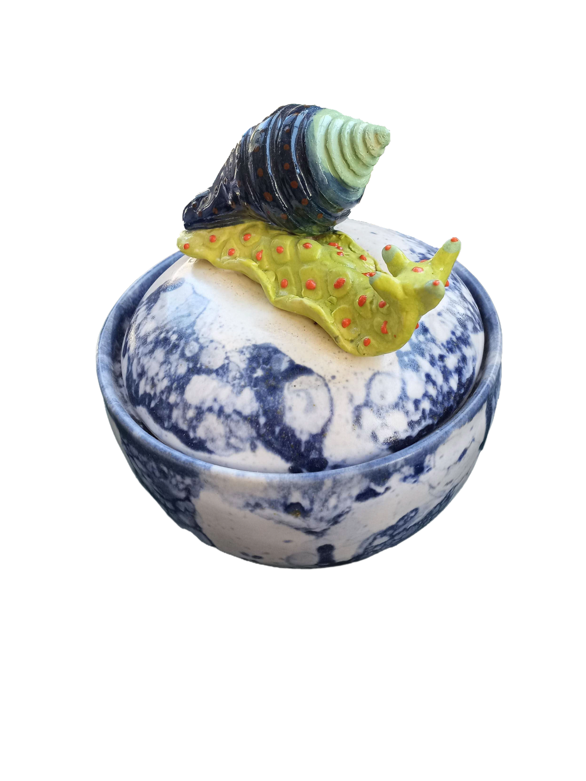 Snail Covered Jar