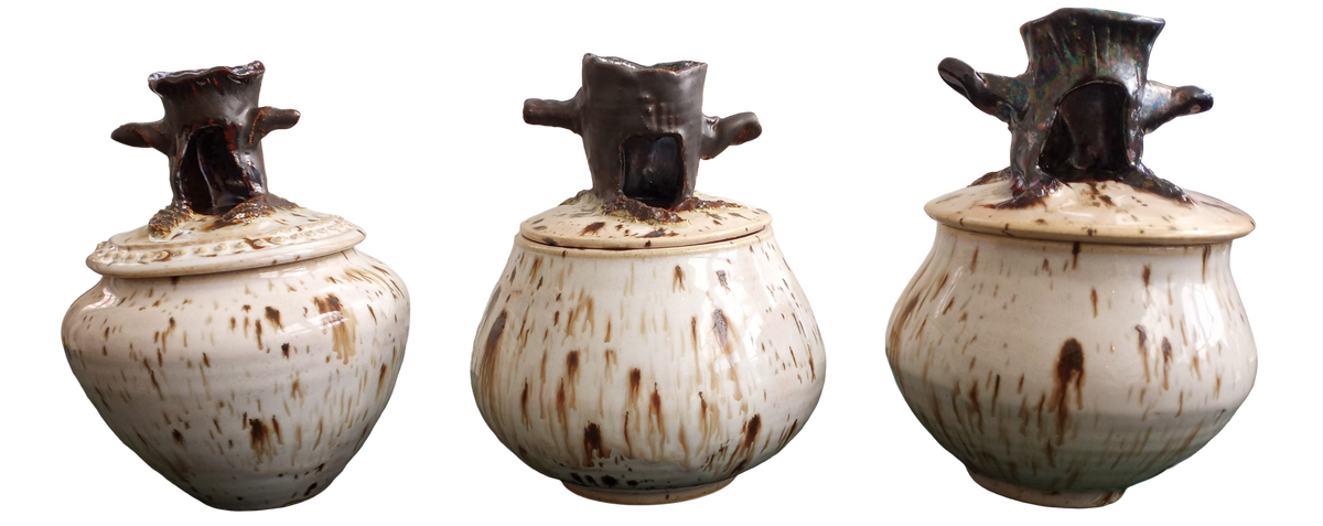 Medium Tree Trunk Jars