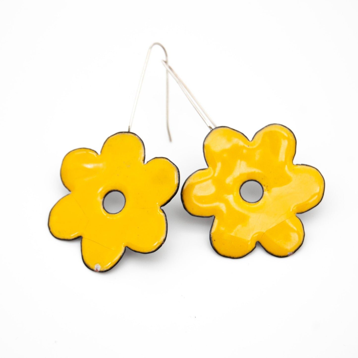 Yellow Daisy Earrings