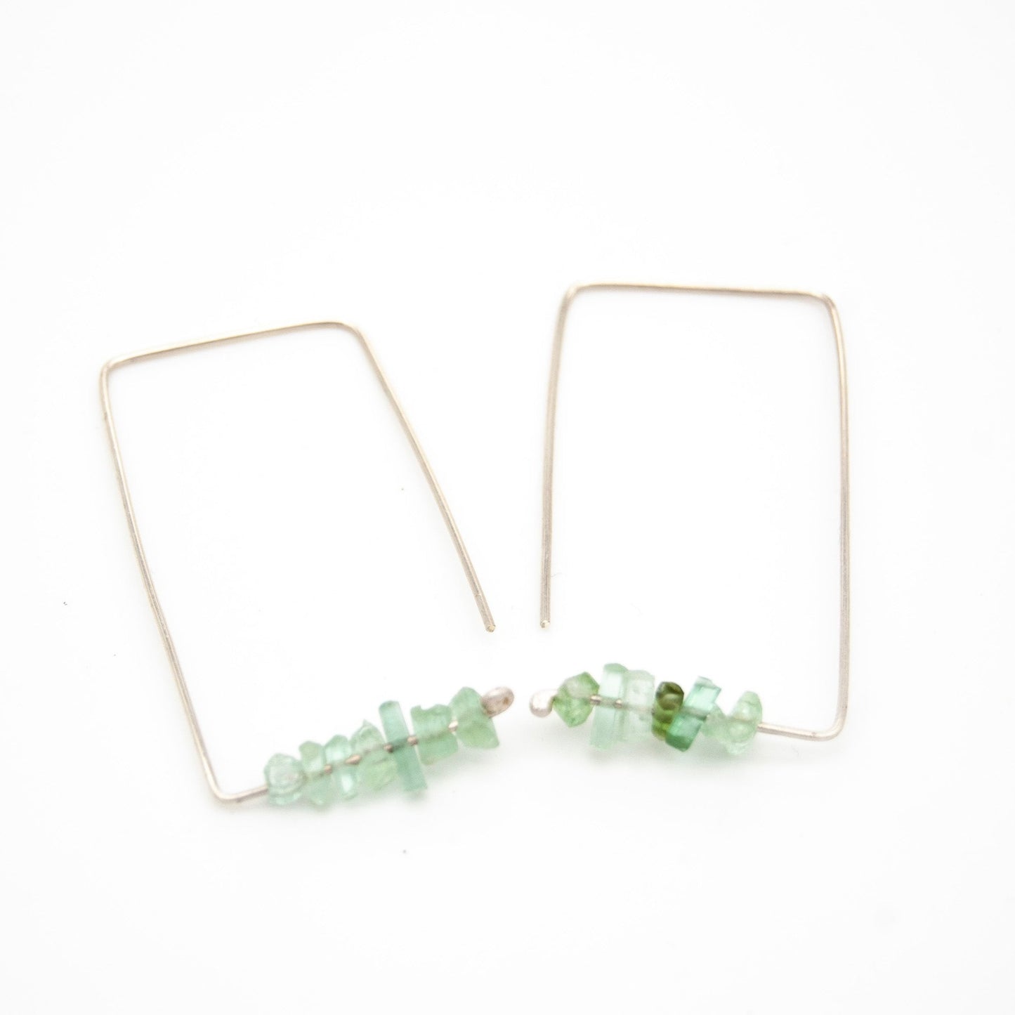 Green Tourmaline Earrings