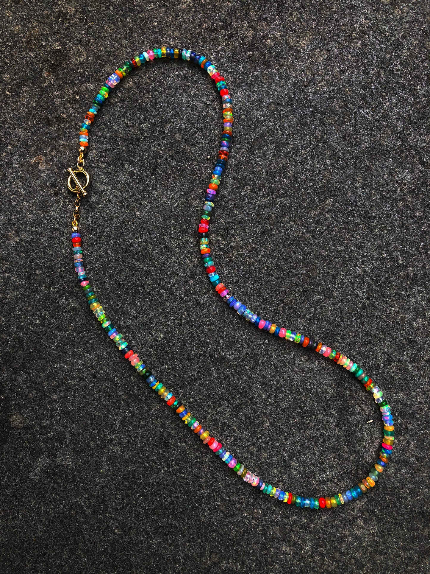 Gemstone Candy Necklace