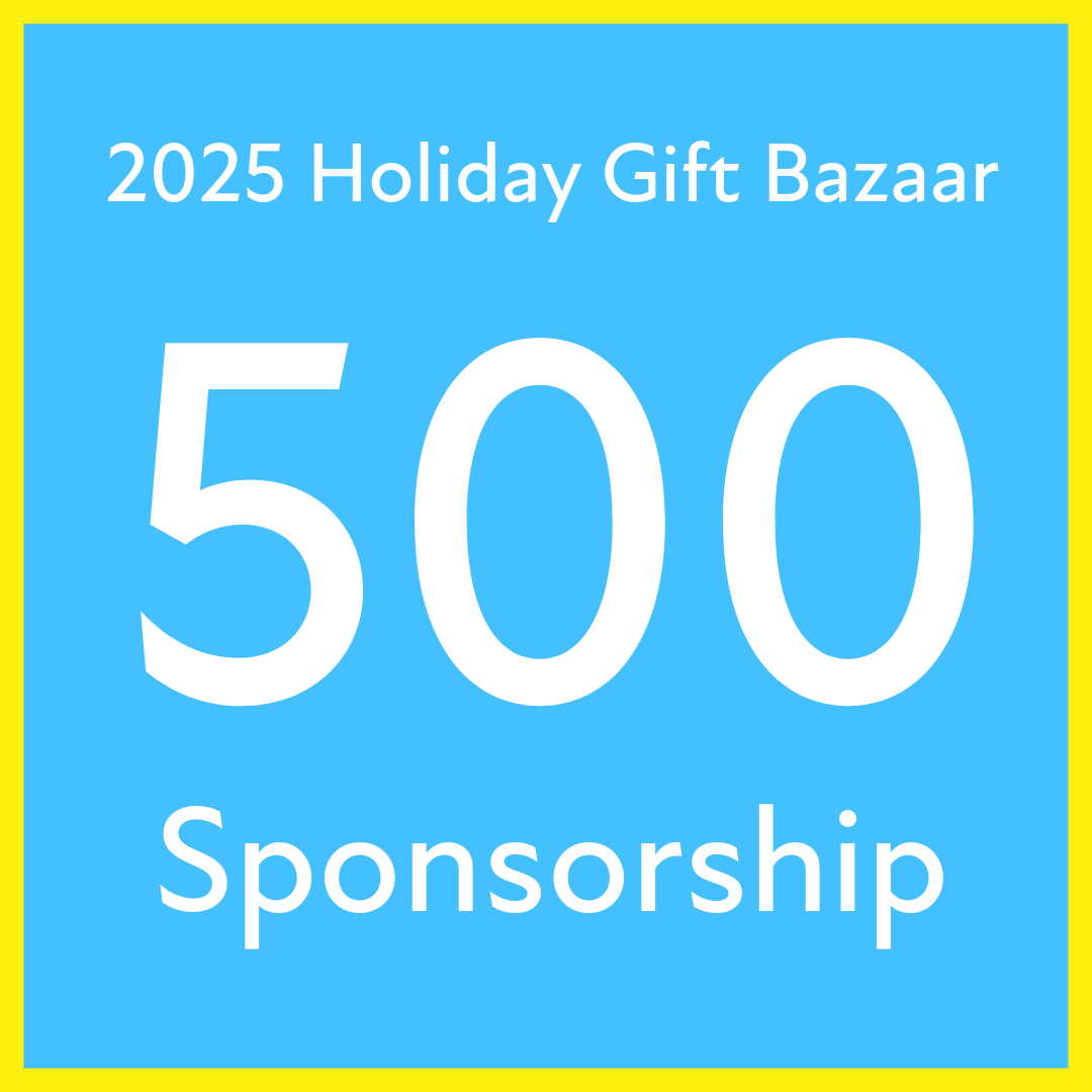 $500 Holiday Gift Bazaar Sponsor