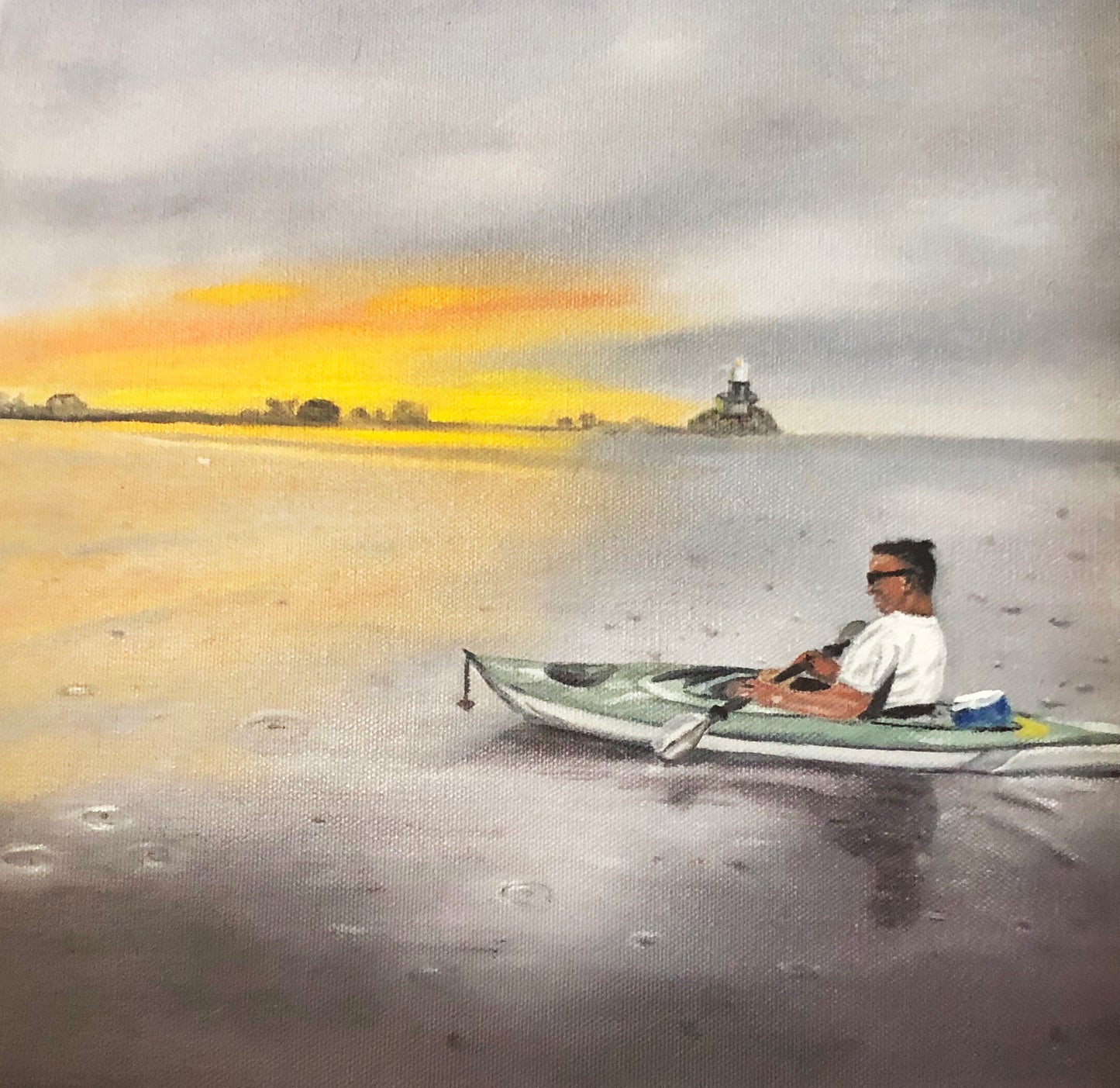 Sunrise on the Kayak