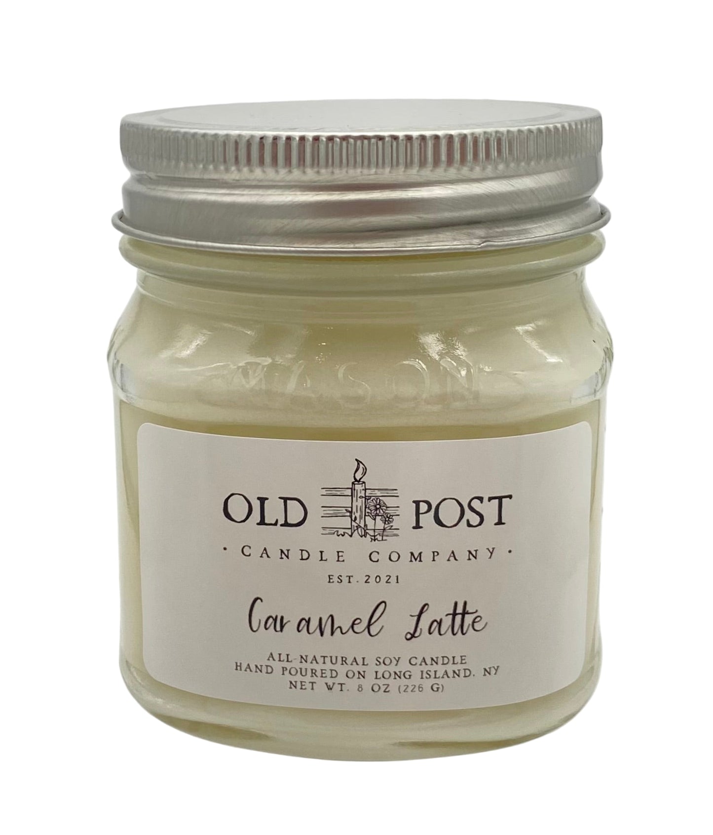 8 oz. Caramel Latte Candle