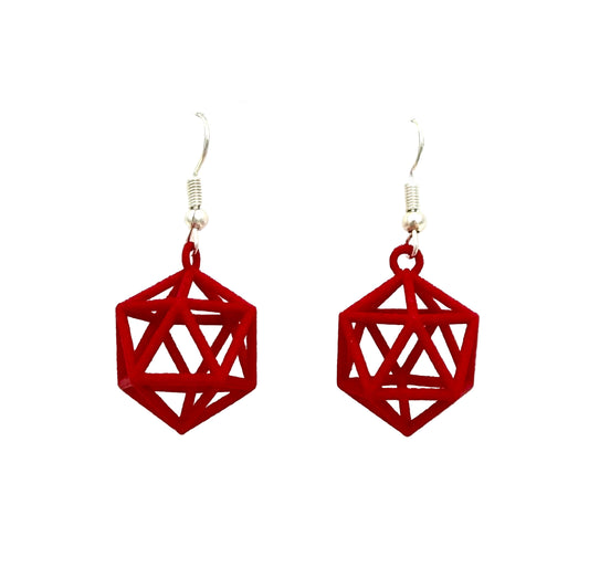 Icosahedron Earrings