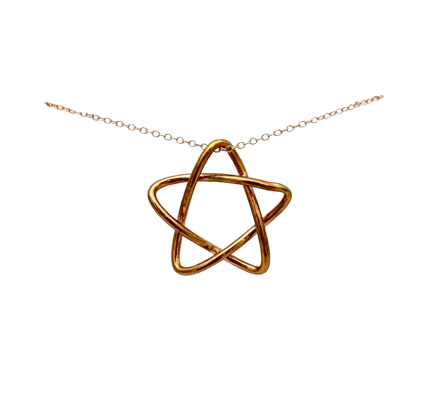 Cinquefoil Knot Necklace
