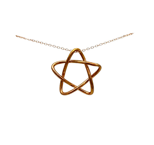 Cinquefoil Knot Necklace
