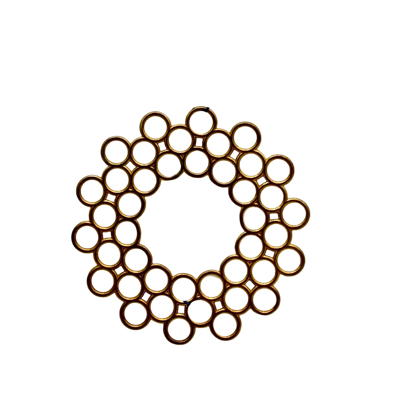 Brass Circle Around Pendant