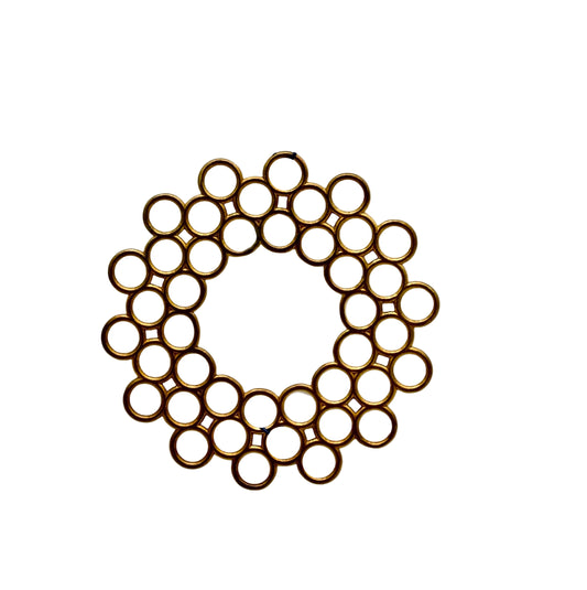 Brass Circle Around Pendant