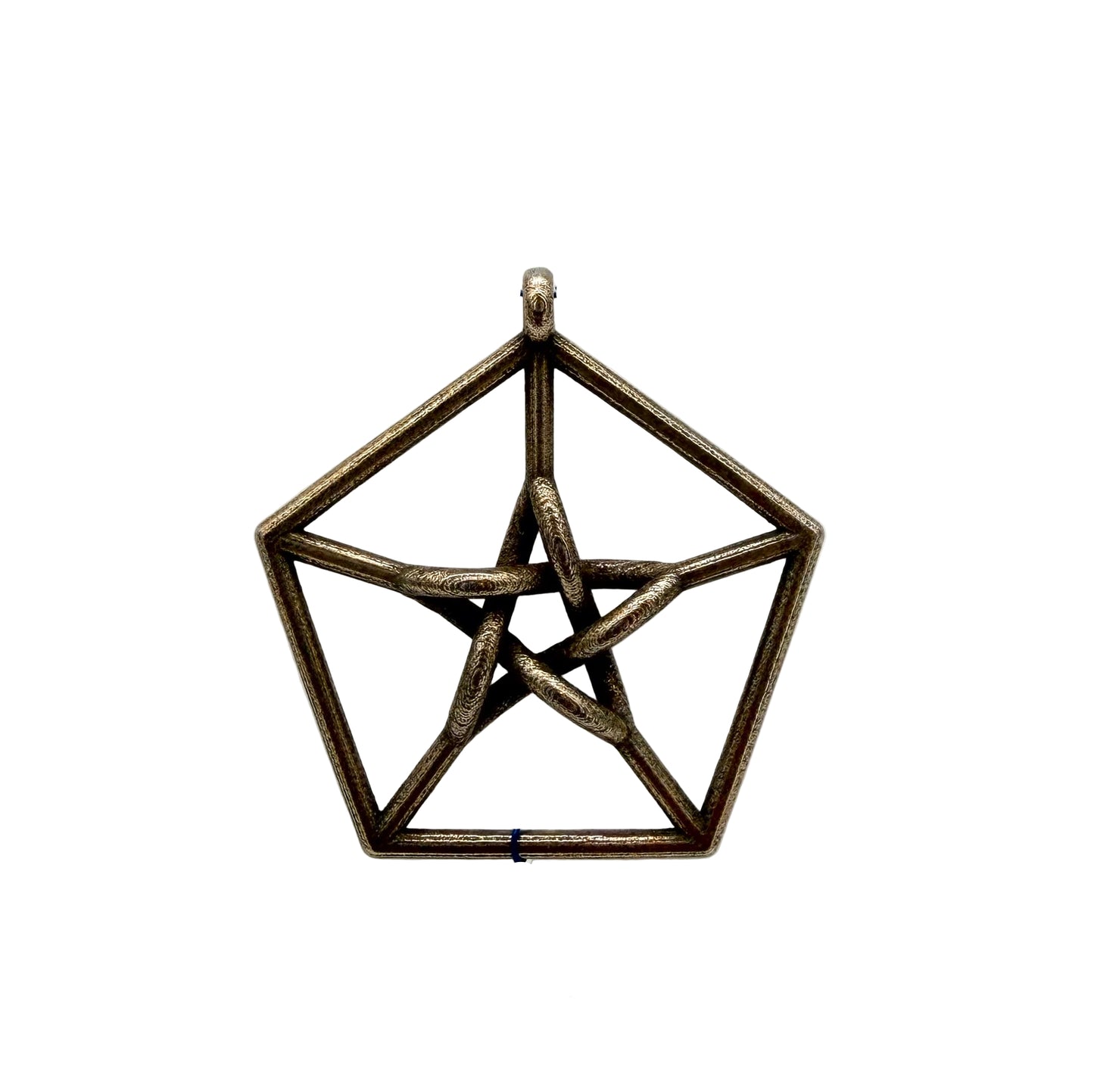 Stainless Steel Petersen Graph Pendant