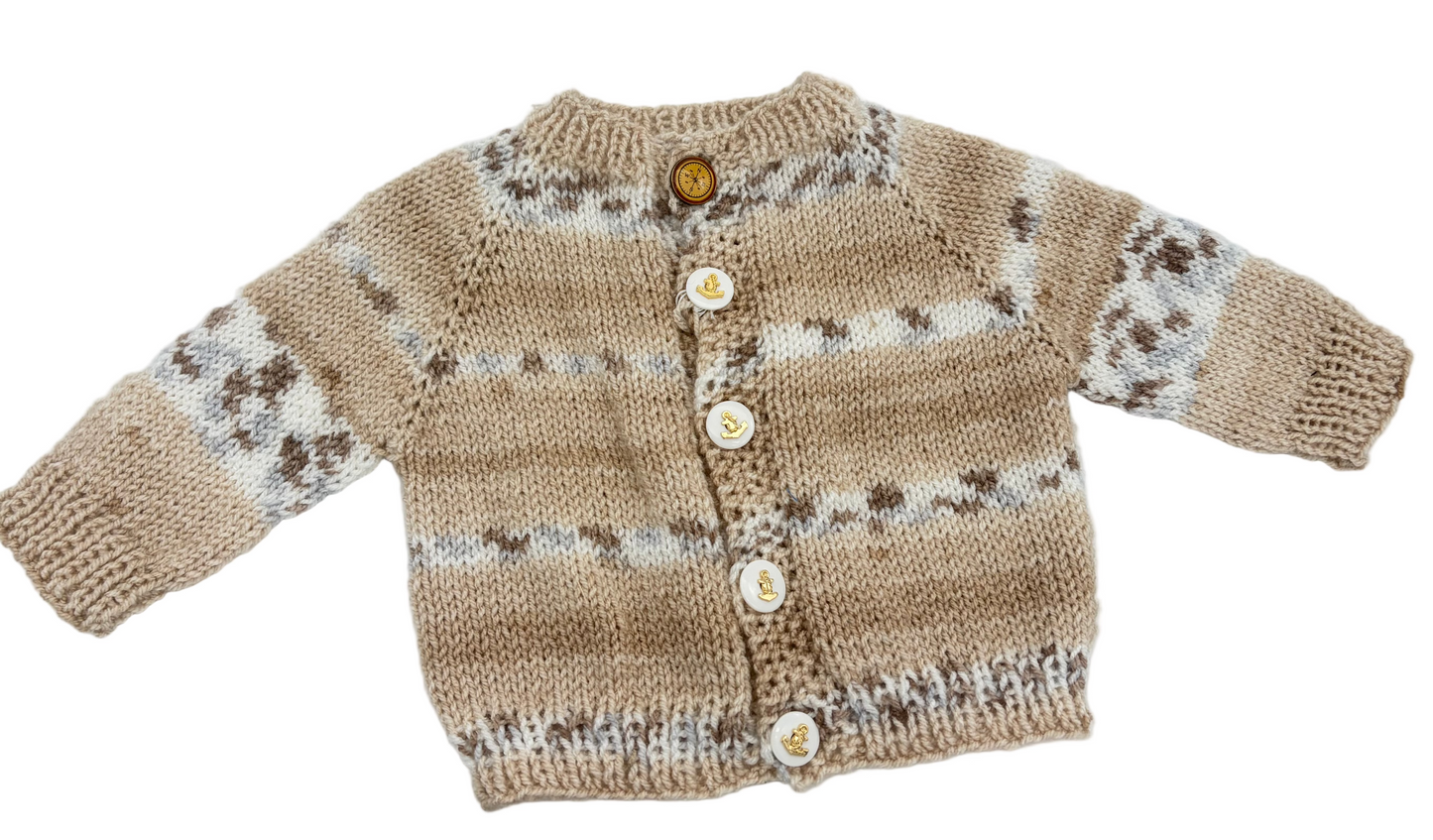 Beige Baby Cardigan