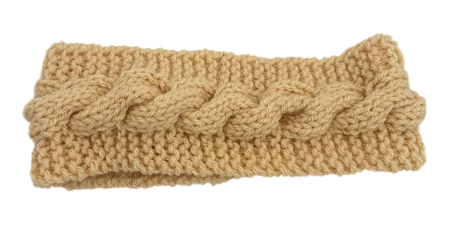 Beige Headband