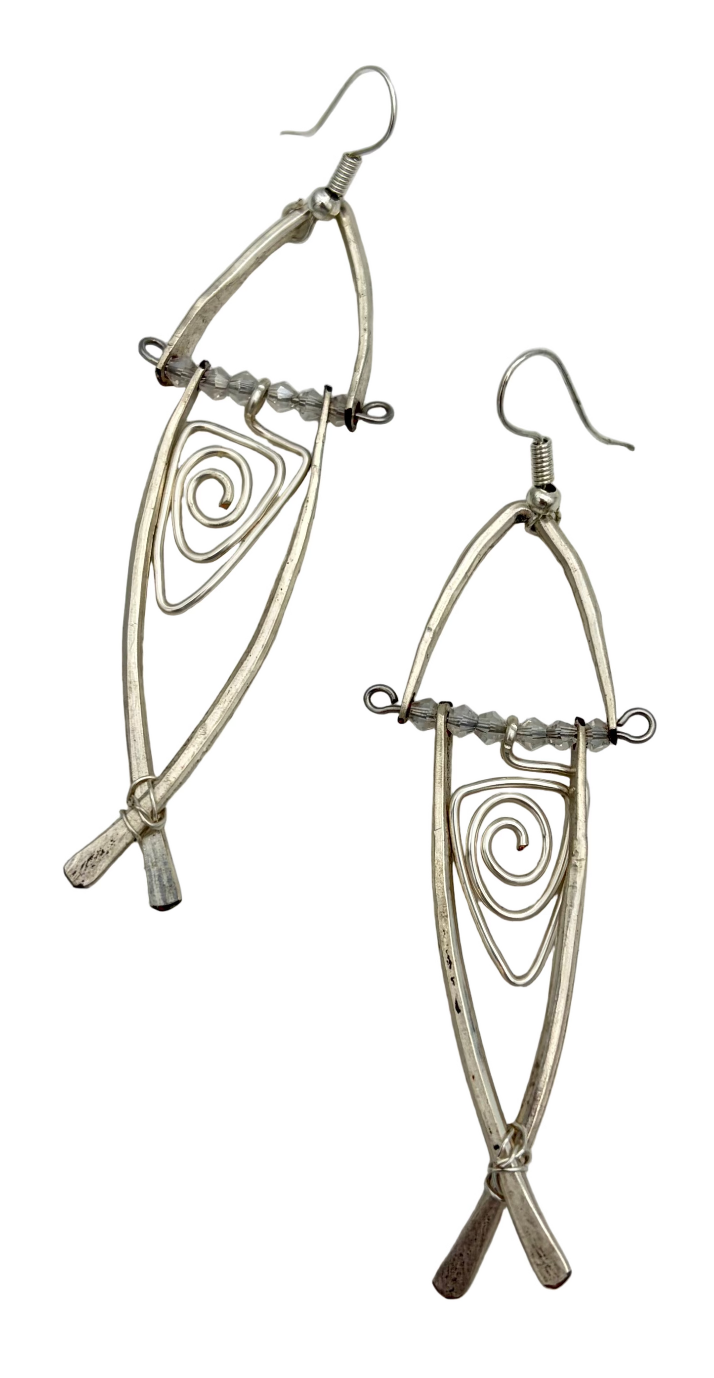 Silver Fish Earrings