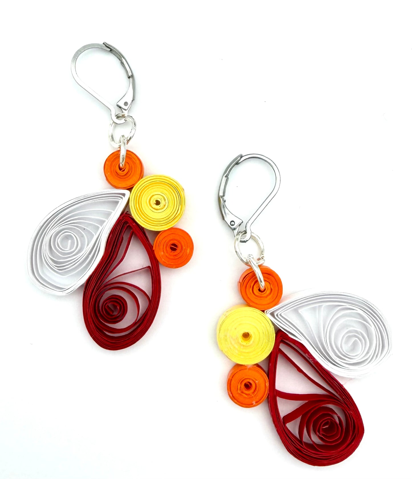 Spiral Mosaic Earrings