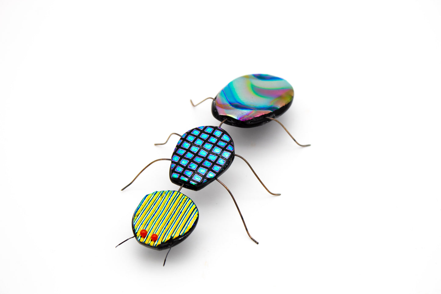 Blue Square Dot Ant