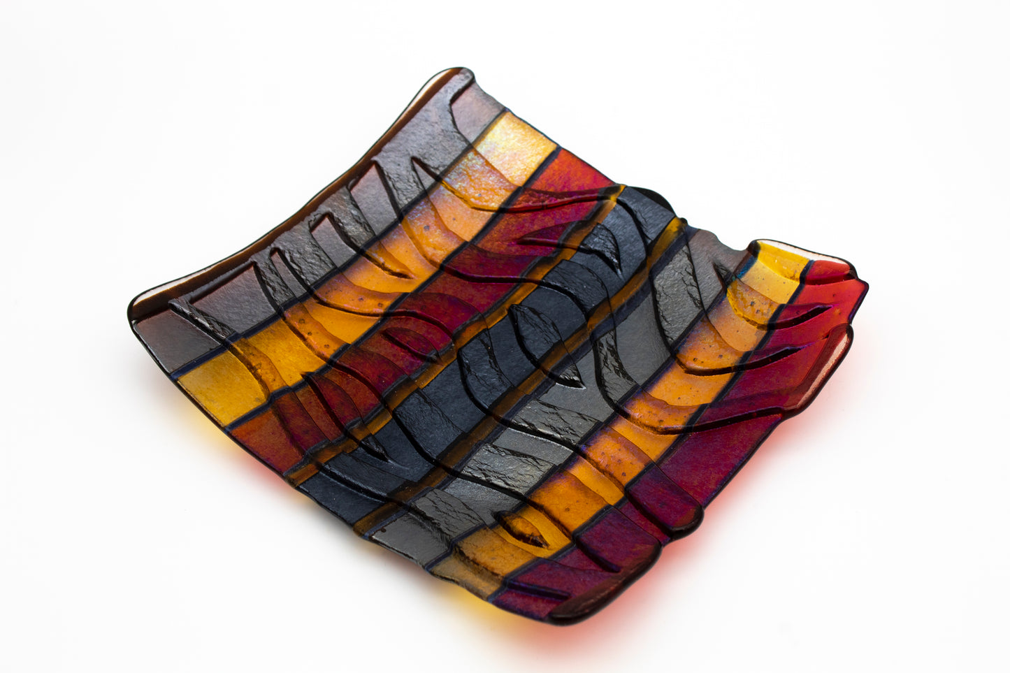 Textured 8" Square Platter