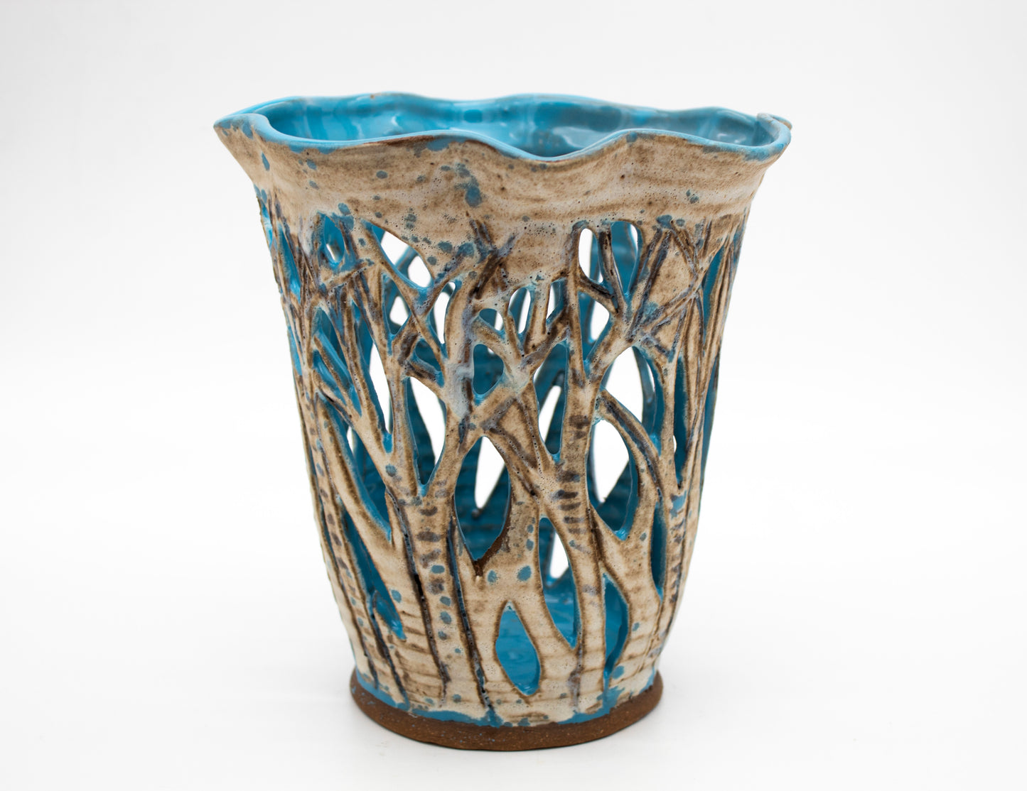 Flared Rim Birch Trees