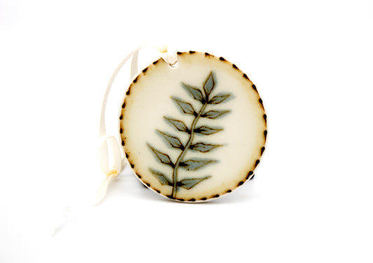 Assorted Round Ceramic Ornaments