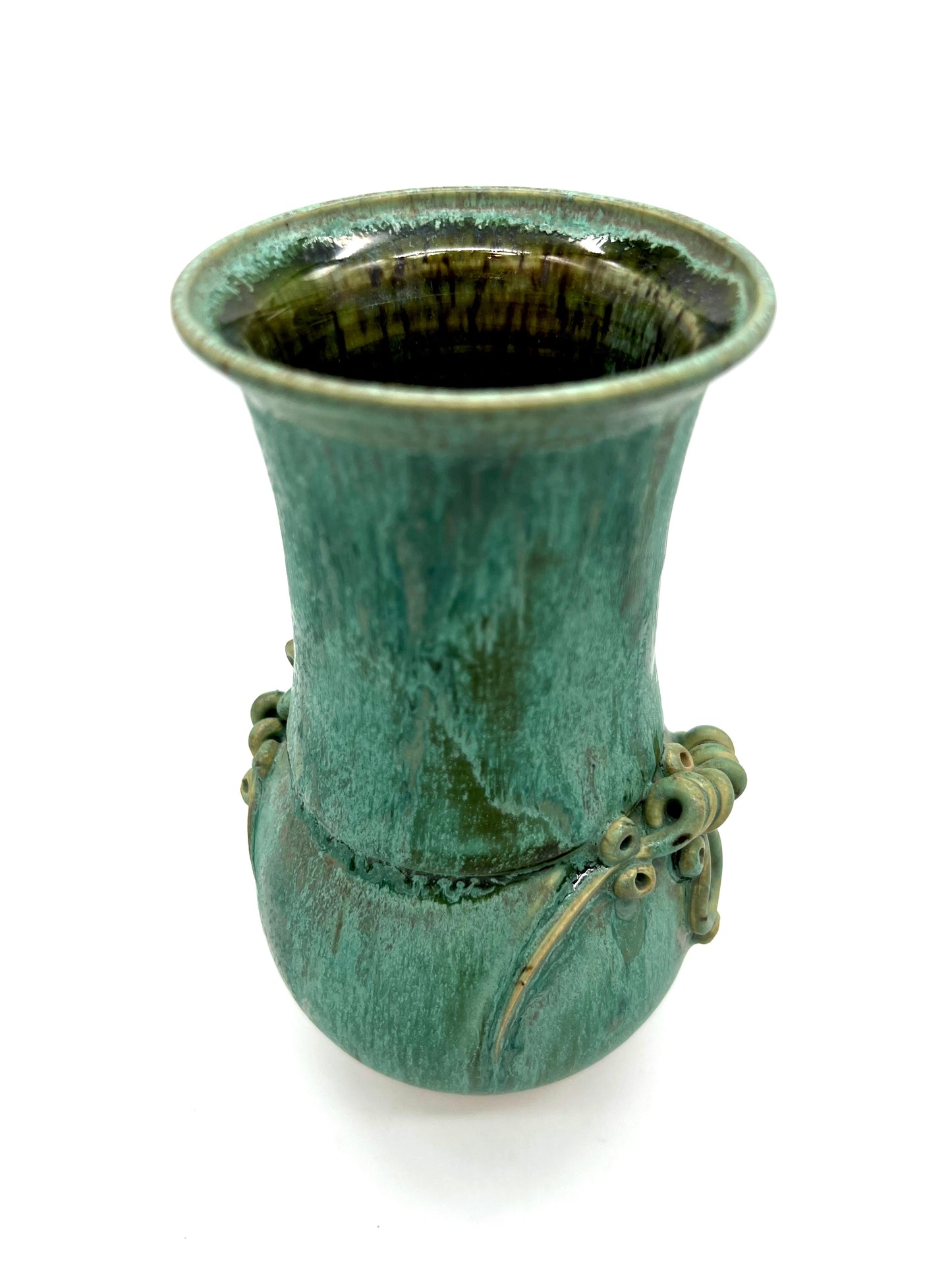 Matte Green Vase