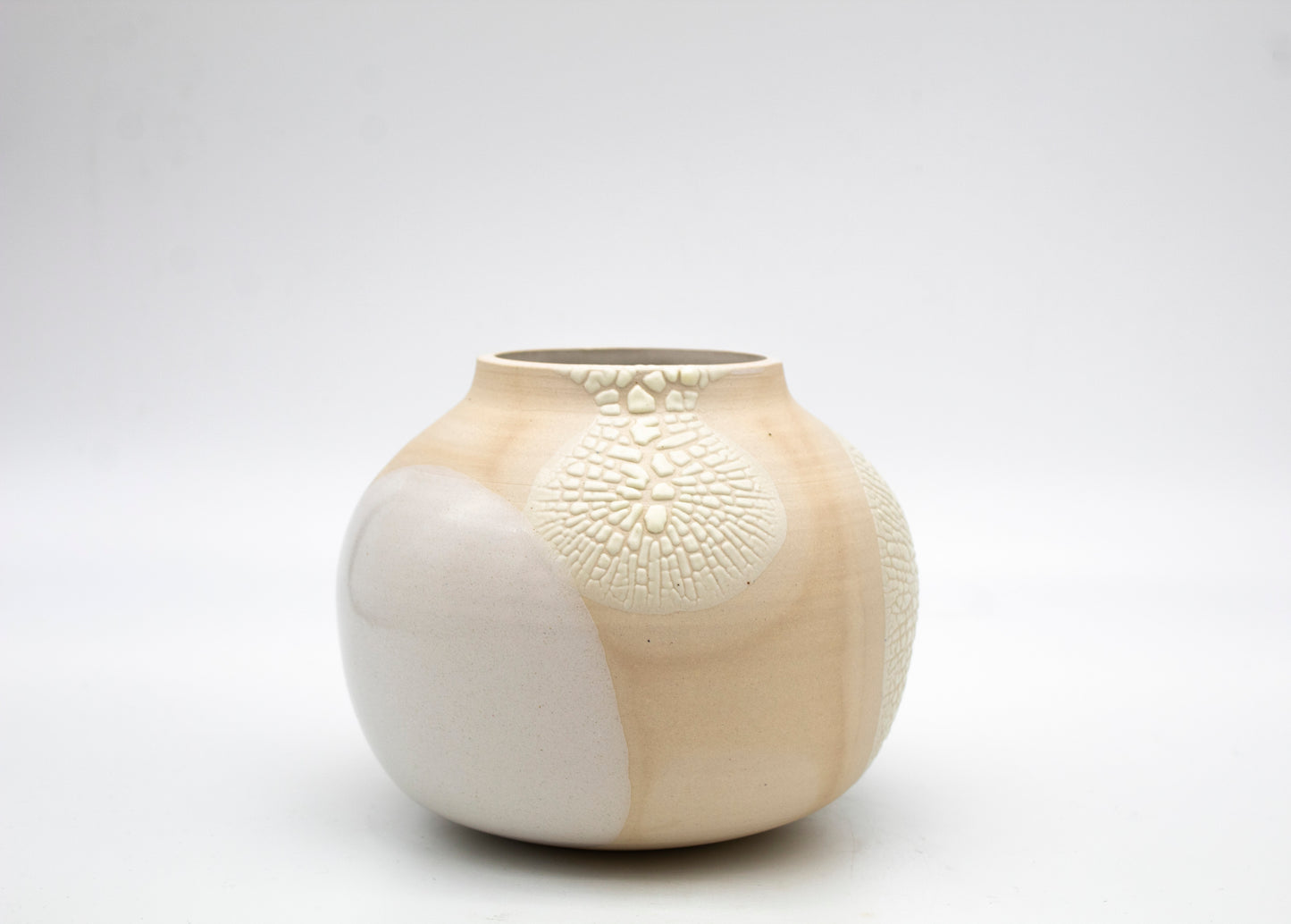 Signature White Stoneware Orb