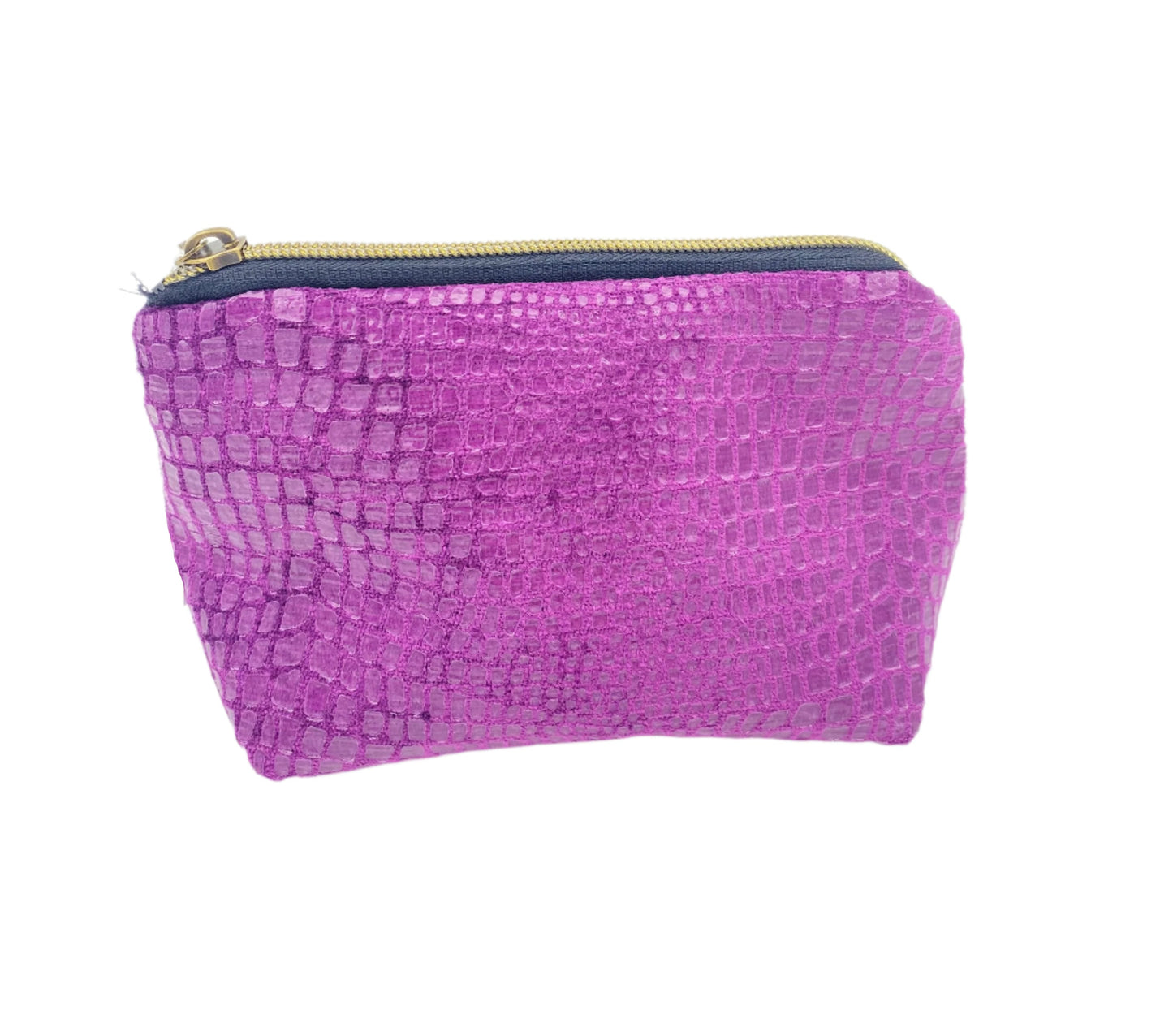 Purple Zipper Bag