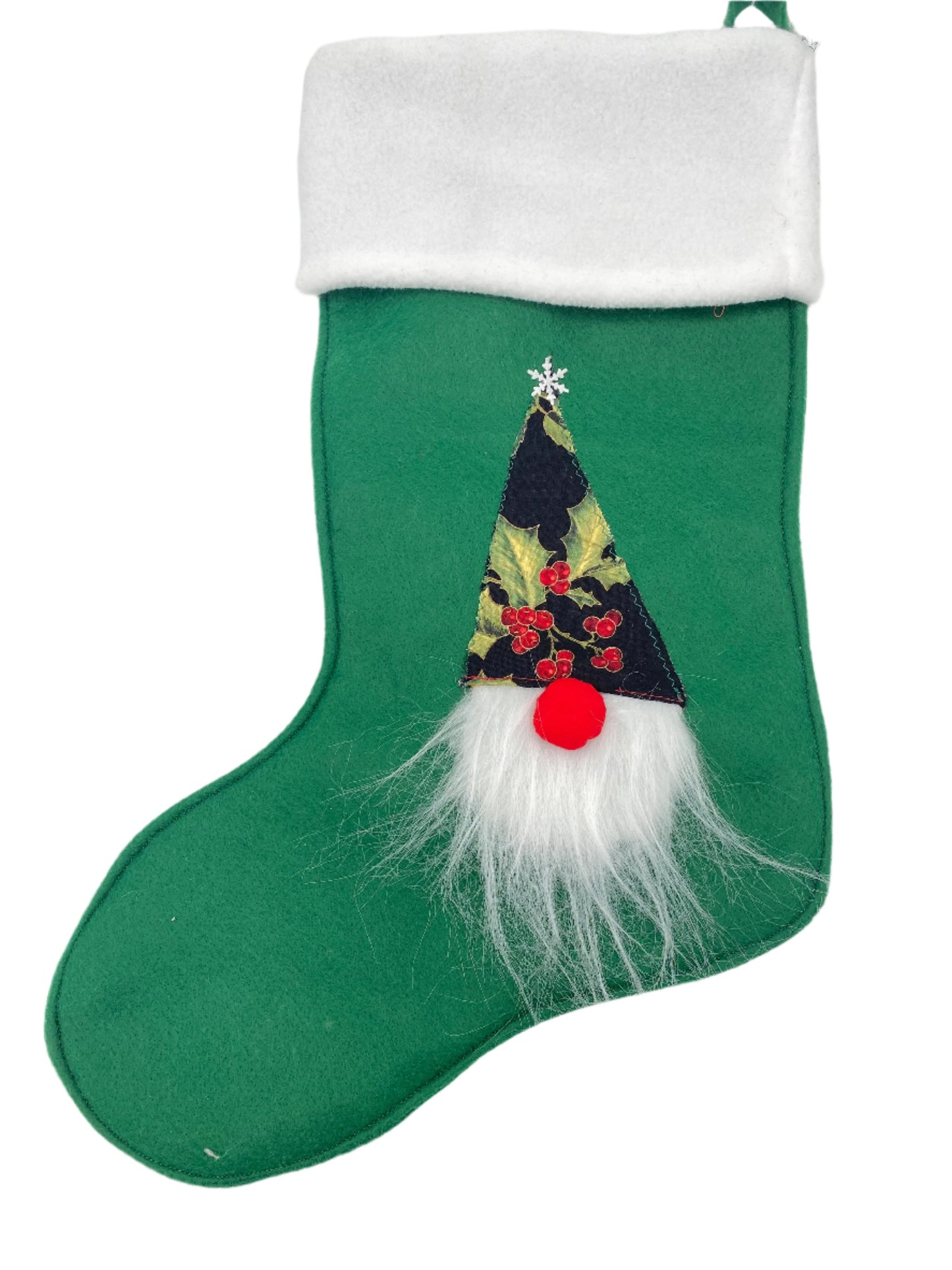 Gnome Xmas Stocking