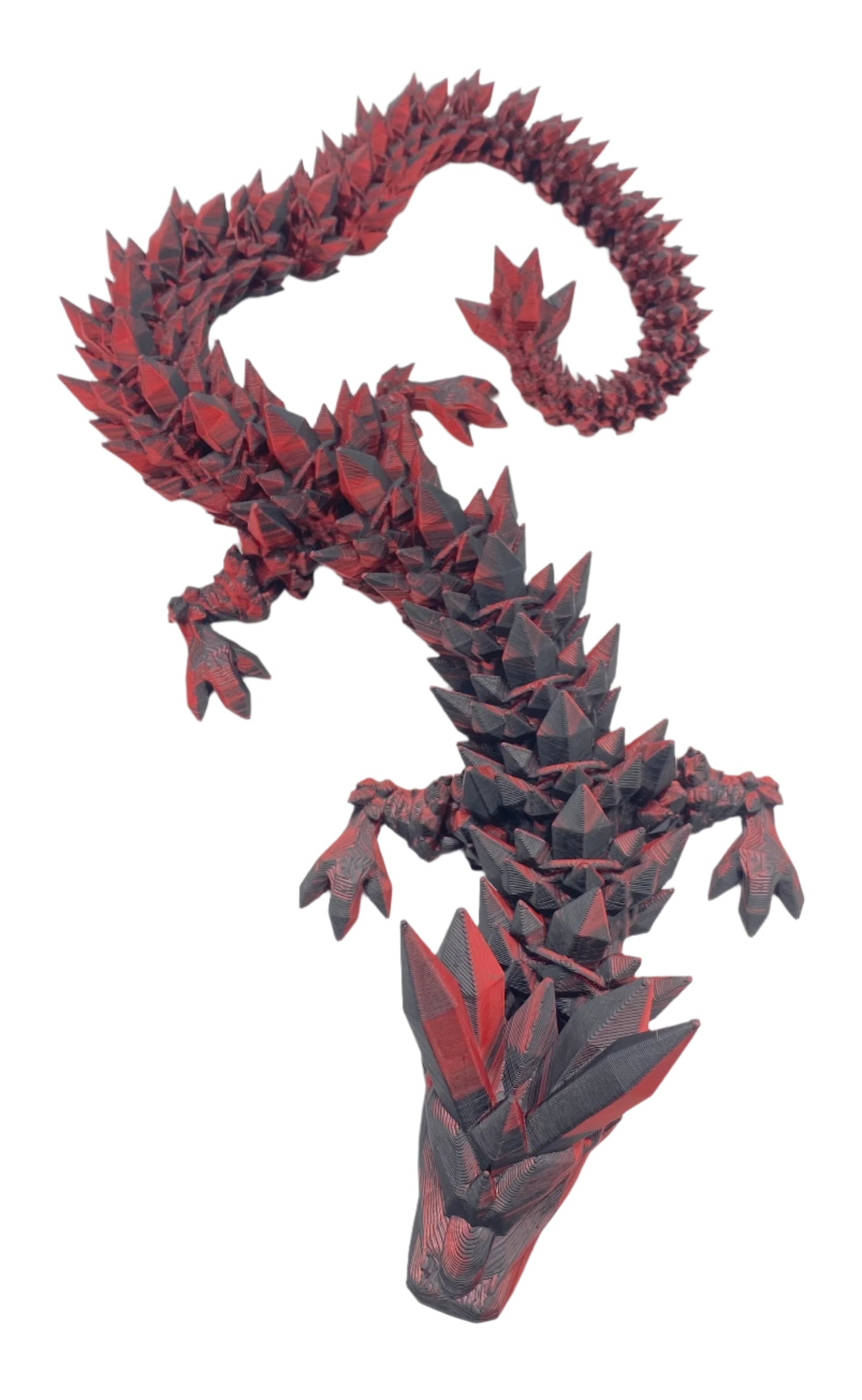 Black and Red Dragon