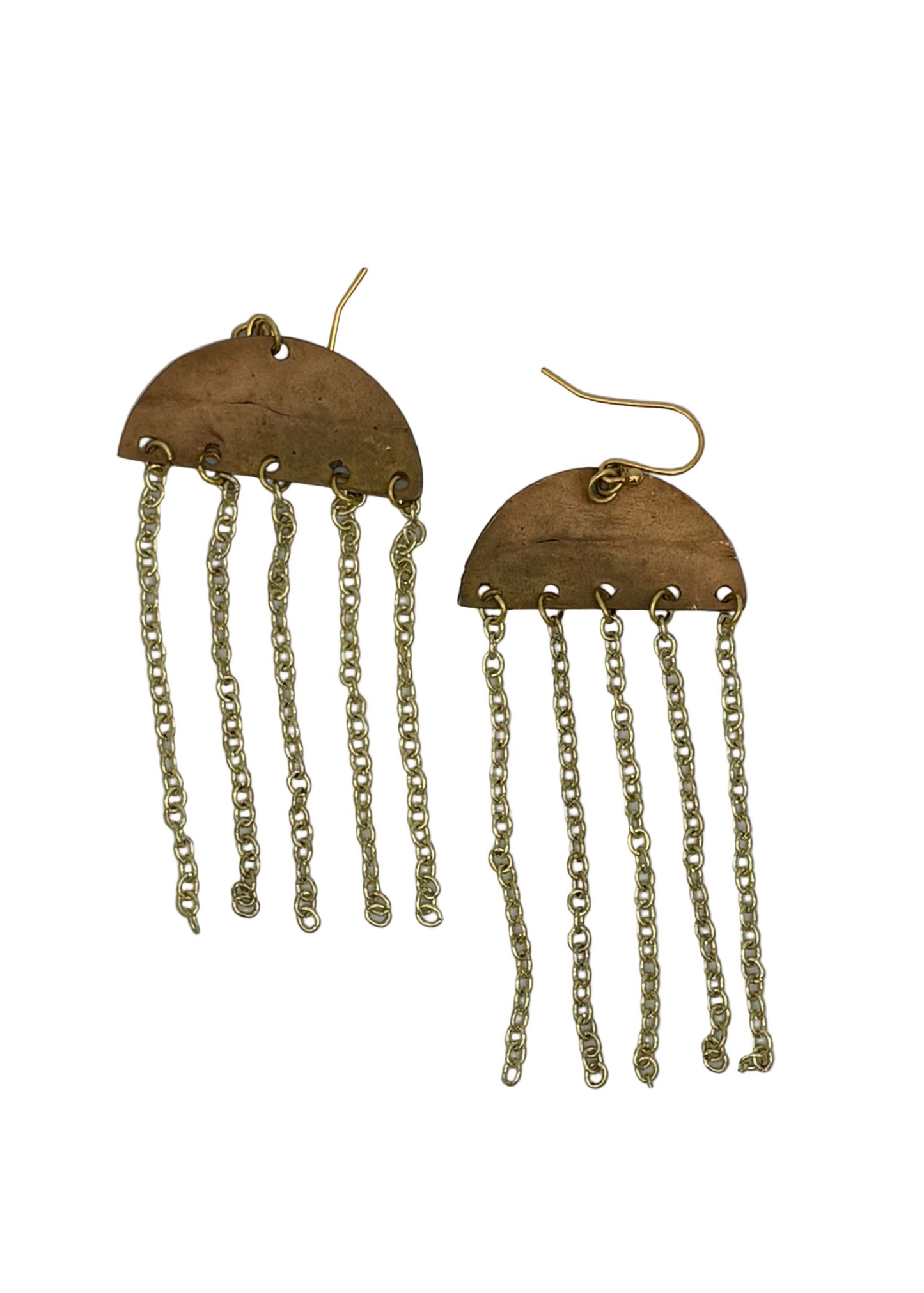 Half Circle Dangle Earrings