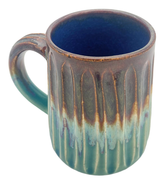 Faceted Tall Multi Mug