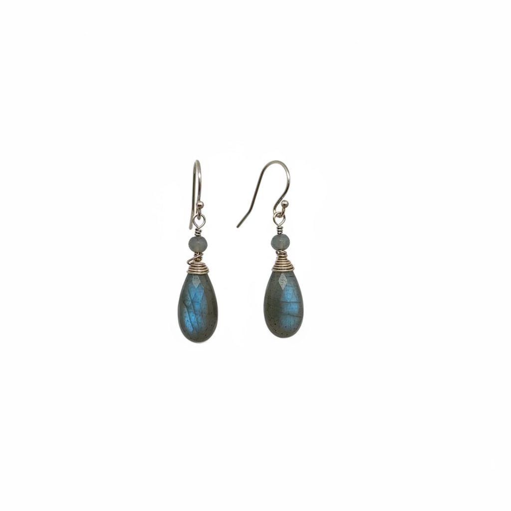 Gold-filled Labradorite Earrings