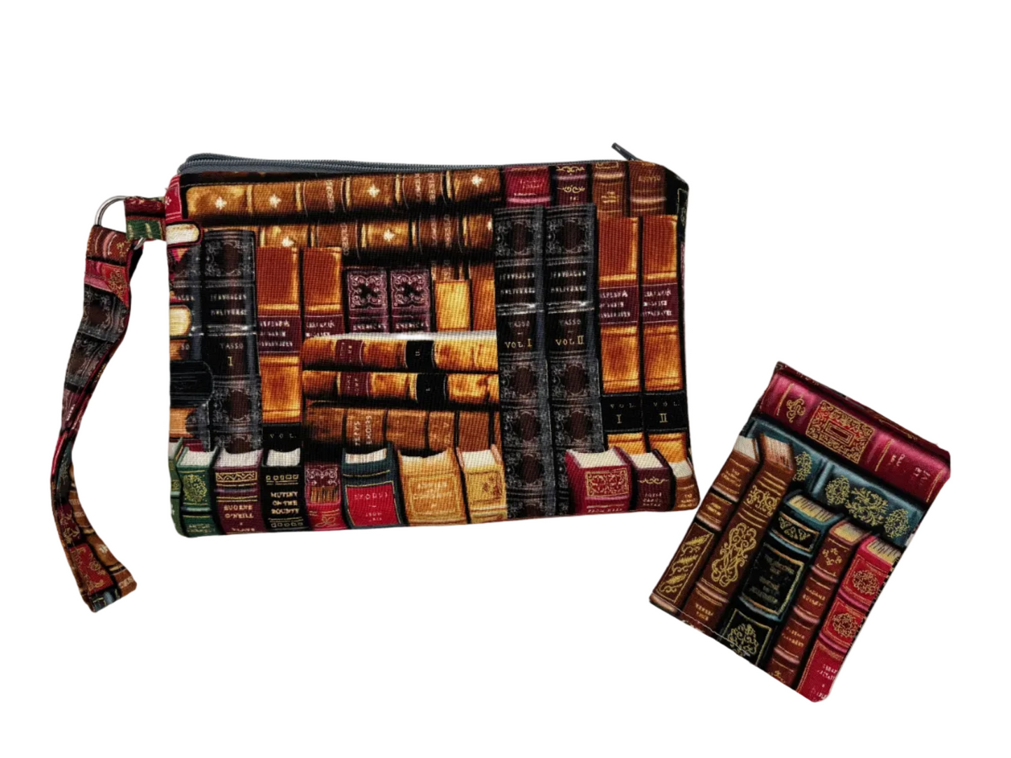 Book Shelf Wristlet w/ notebook