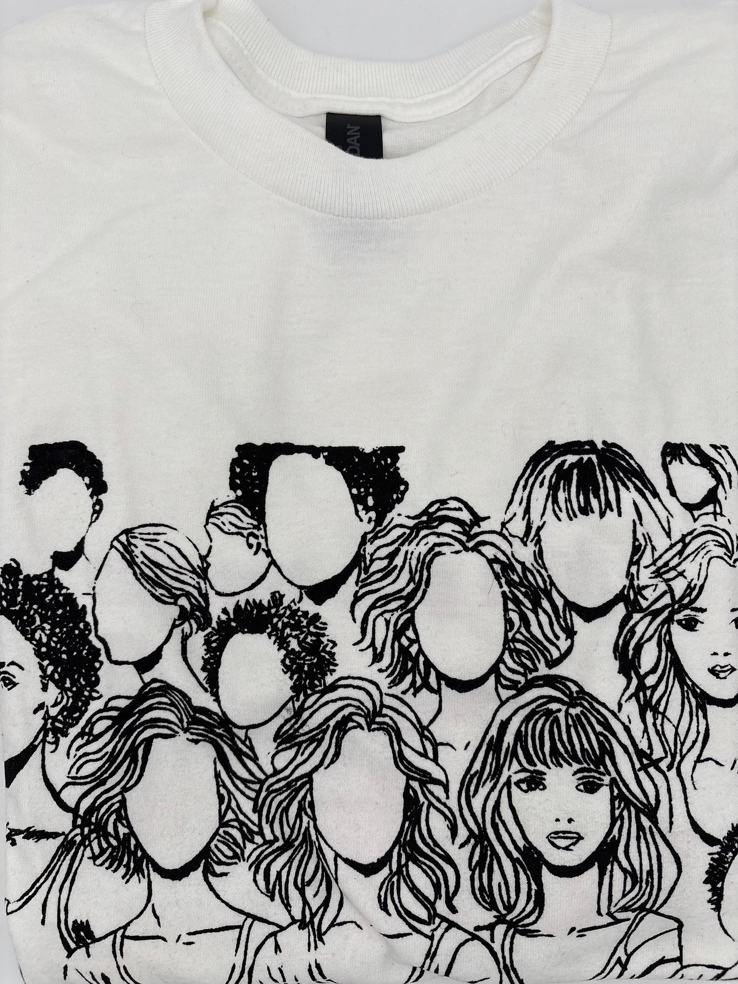 Long Sleeve Crew Neck - White