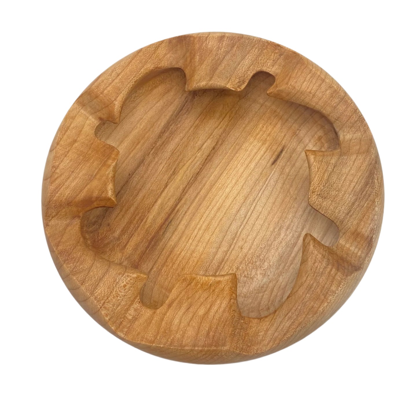 Closed Bowl Carved Rim