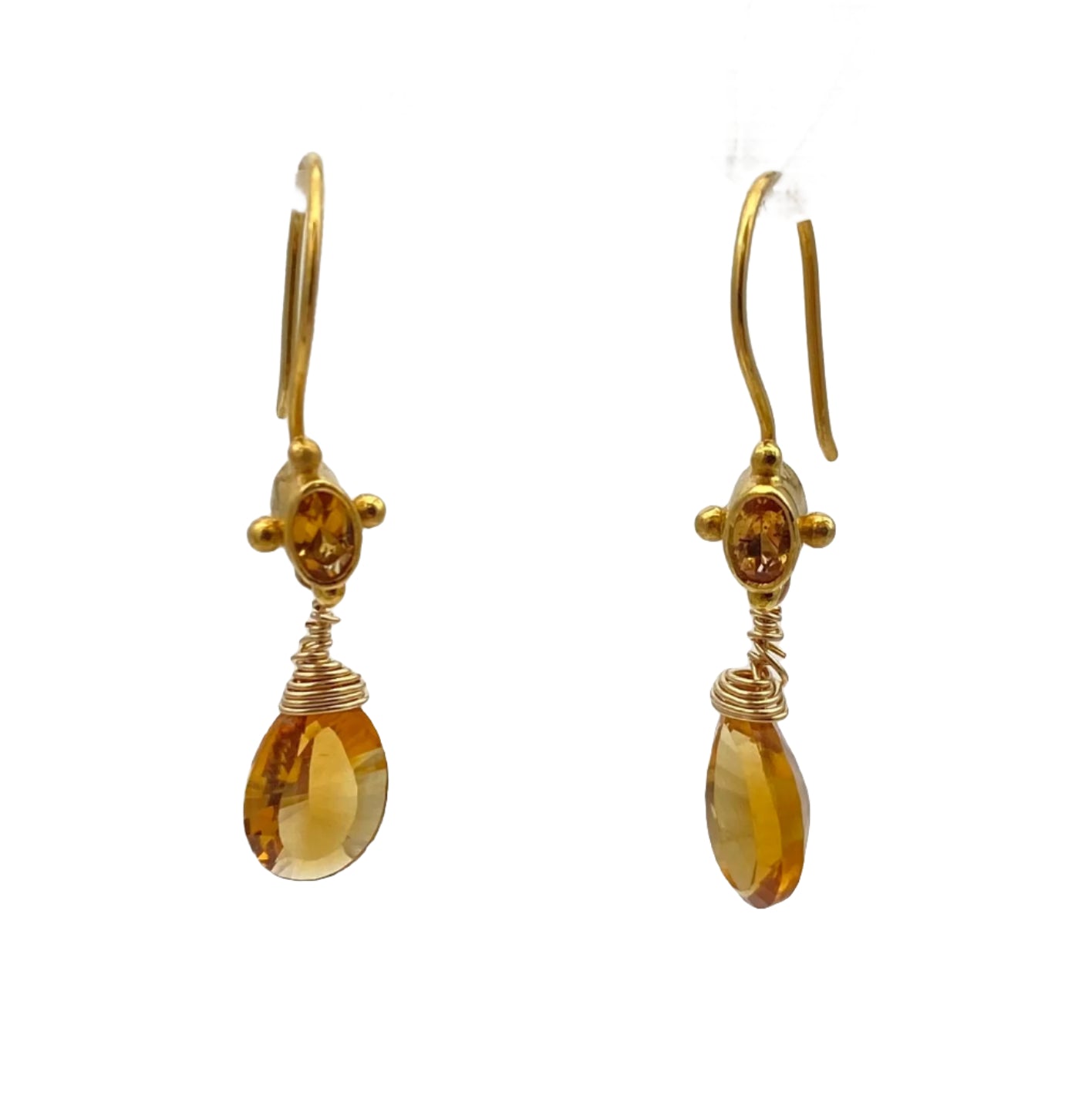 Citrine Drop Earrings