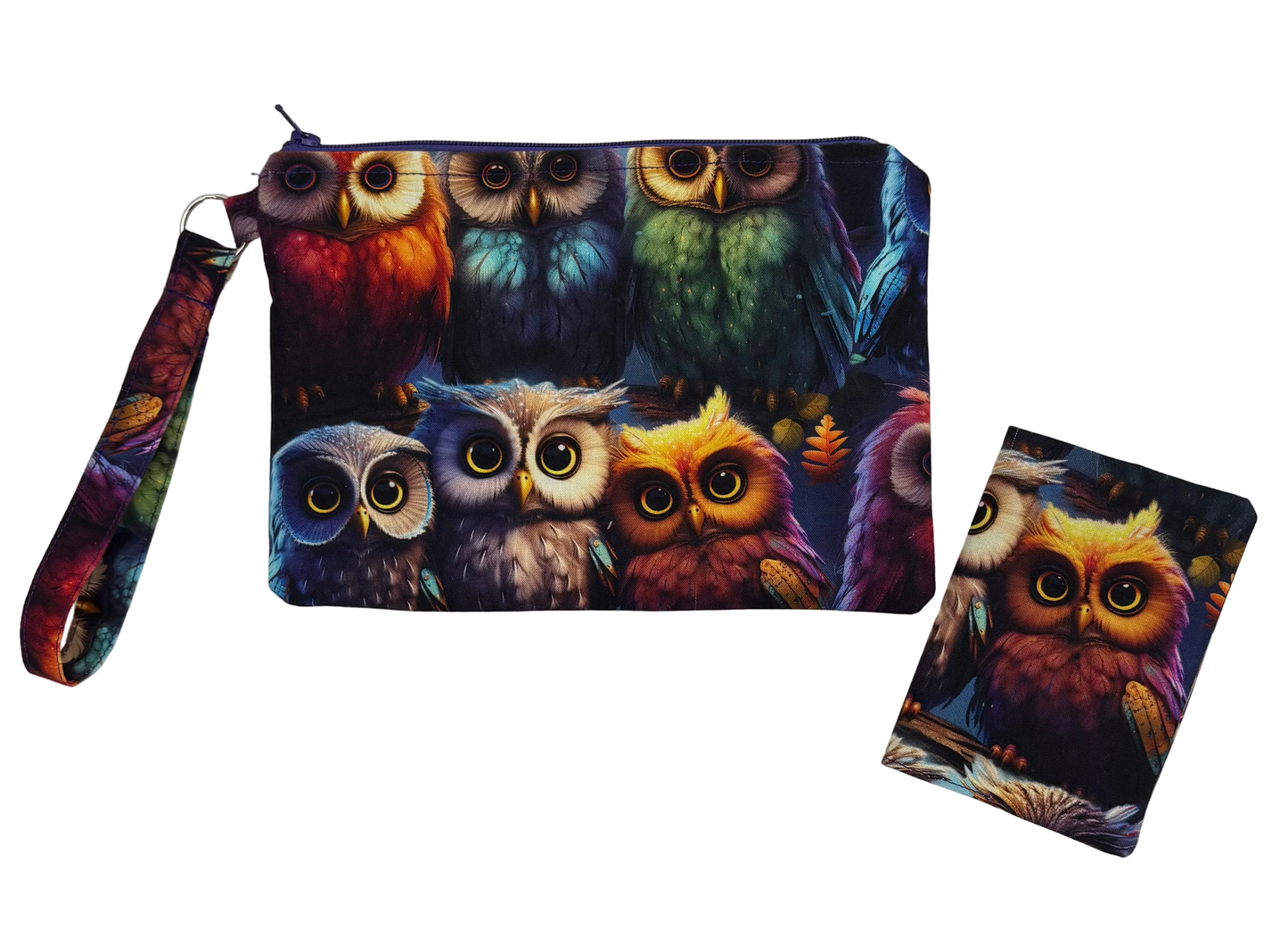 Owl Wristlet w/ Notebook