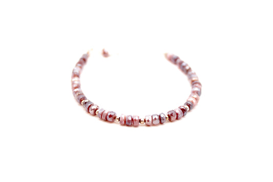 Bracelet with Gray Moonstones