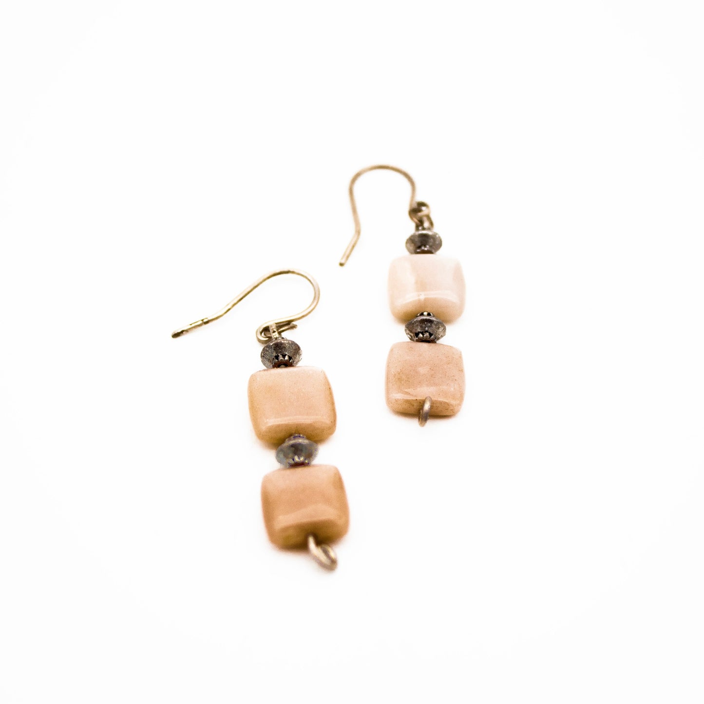 2 Square Sterling Sliver Earrings