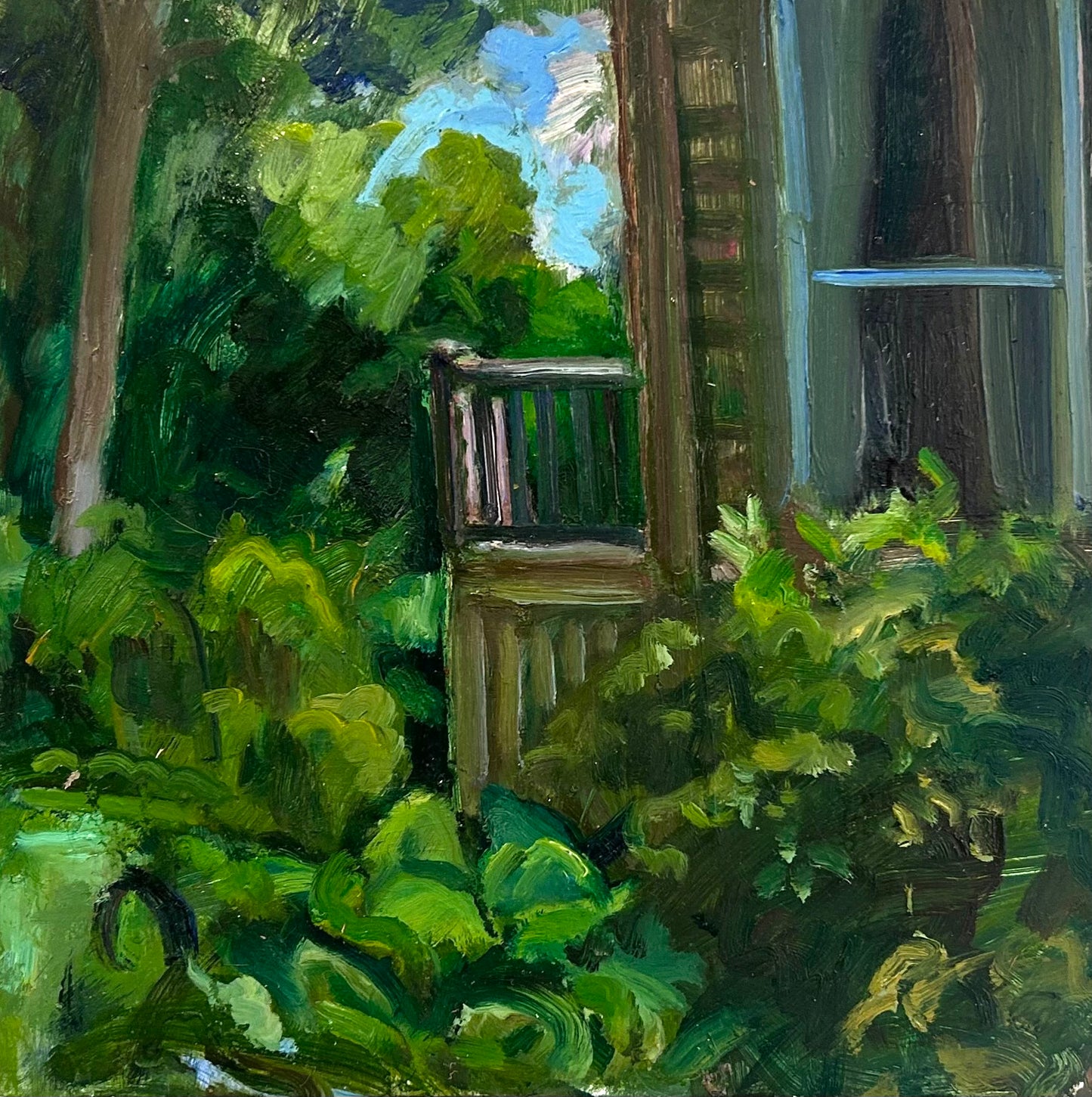 Morning Porch Water Mill