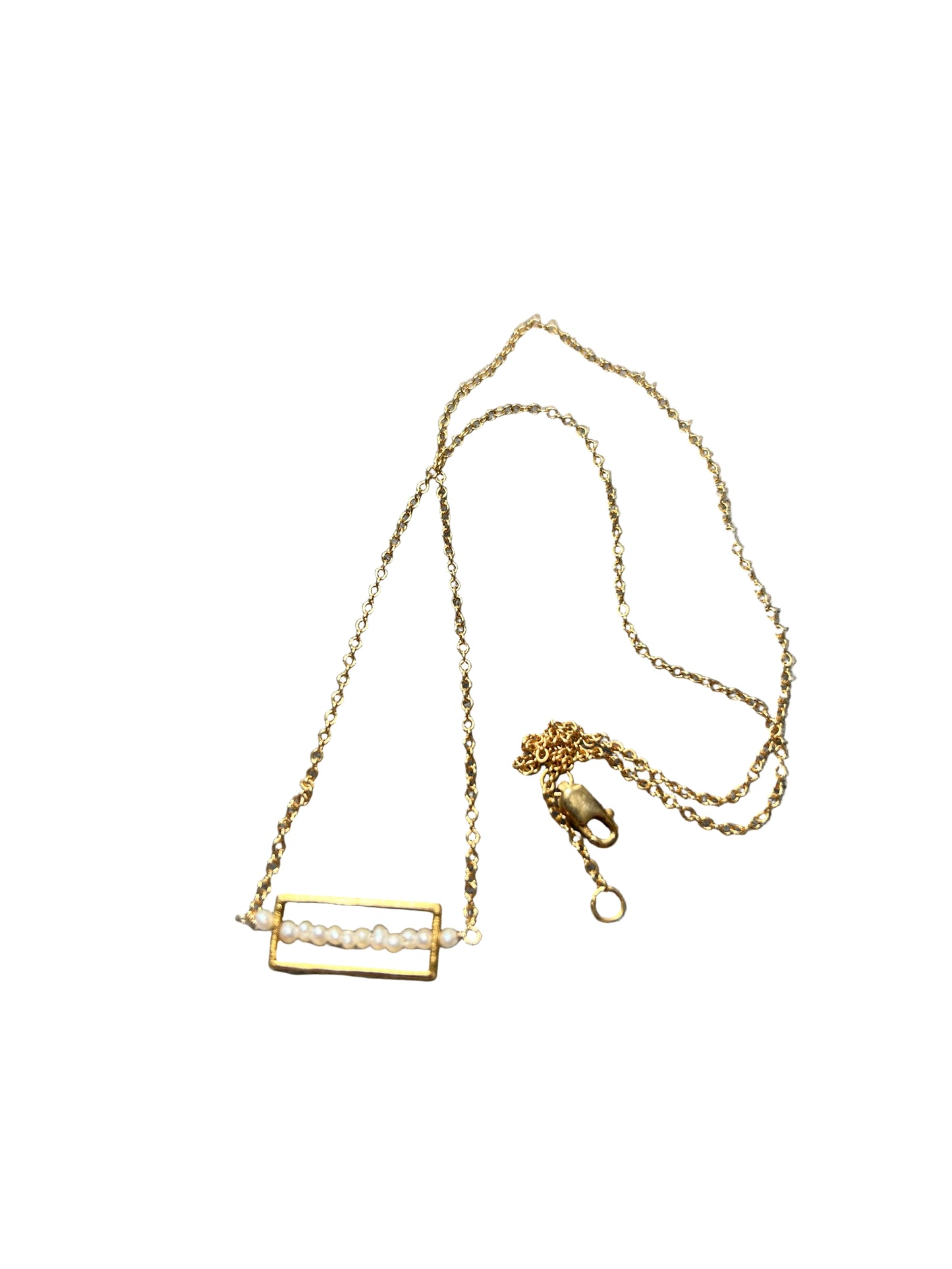 Pearl & 24k Vermeil Pendant