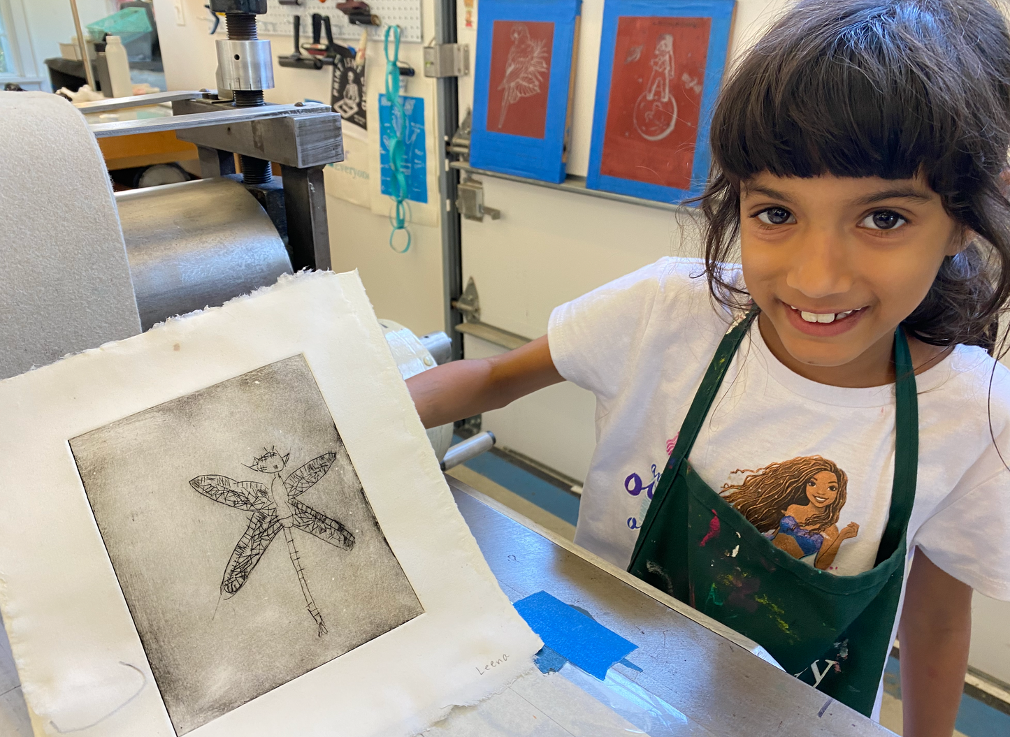 Printmaking Week! ArtVentures Summer 2024