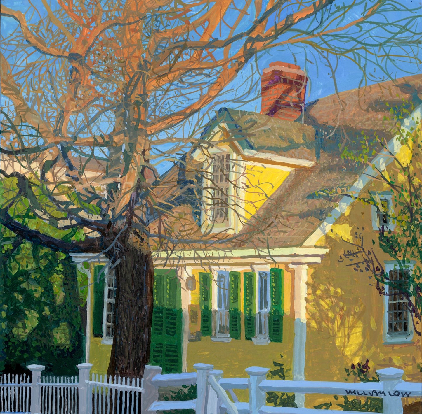 Yellow House Provincetown Spring