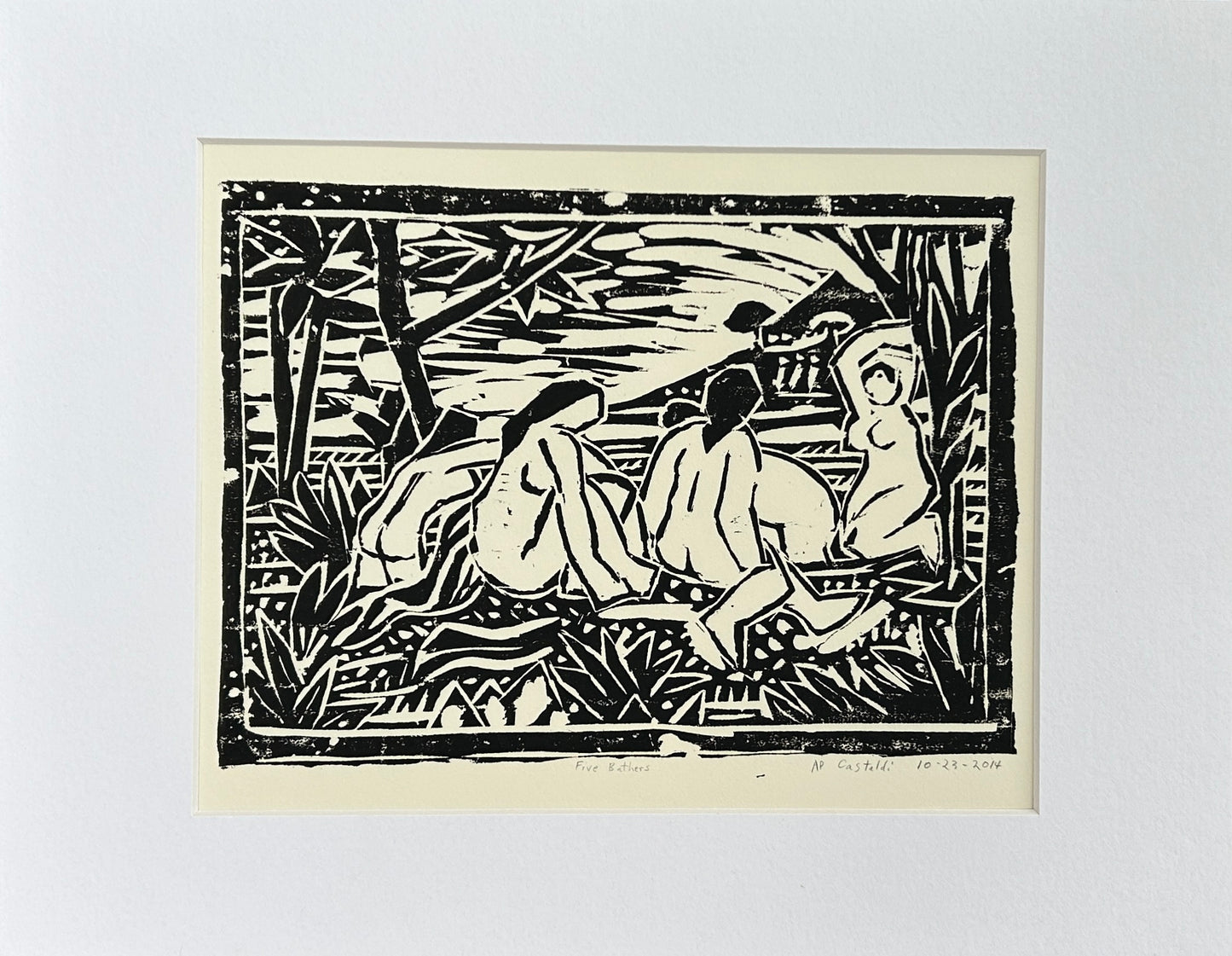 Five Bathers
