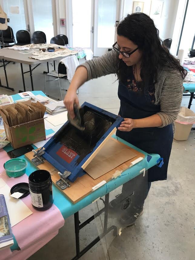 10 - 09 Open Session; Printing & Studio Art