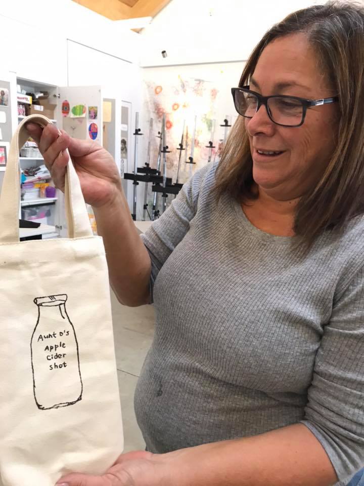 03-07 Intro to Silkscreen with Larissa Grass