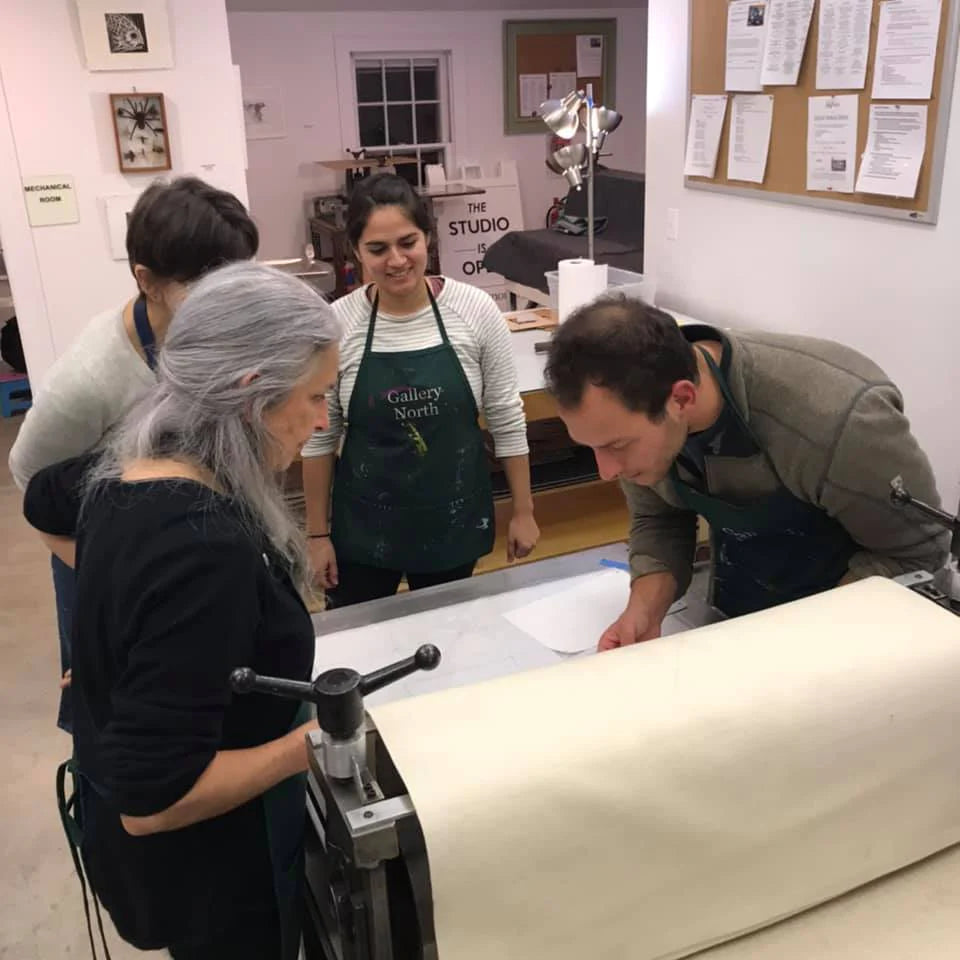 10 - 09 Open Session; Printing & Studio Art