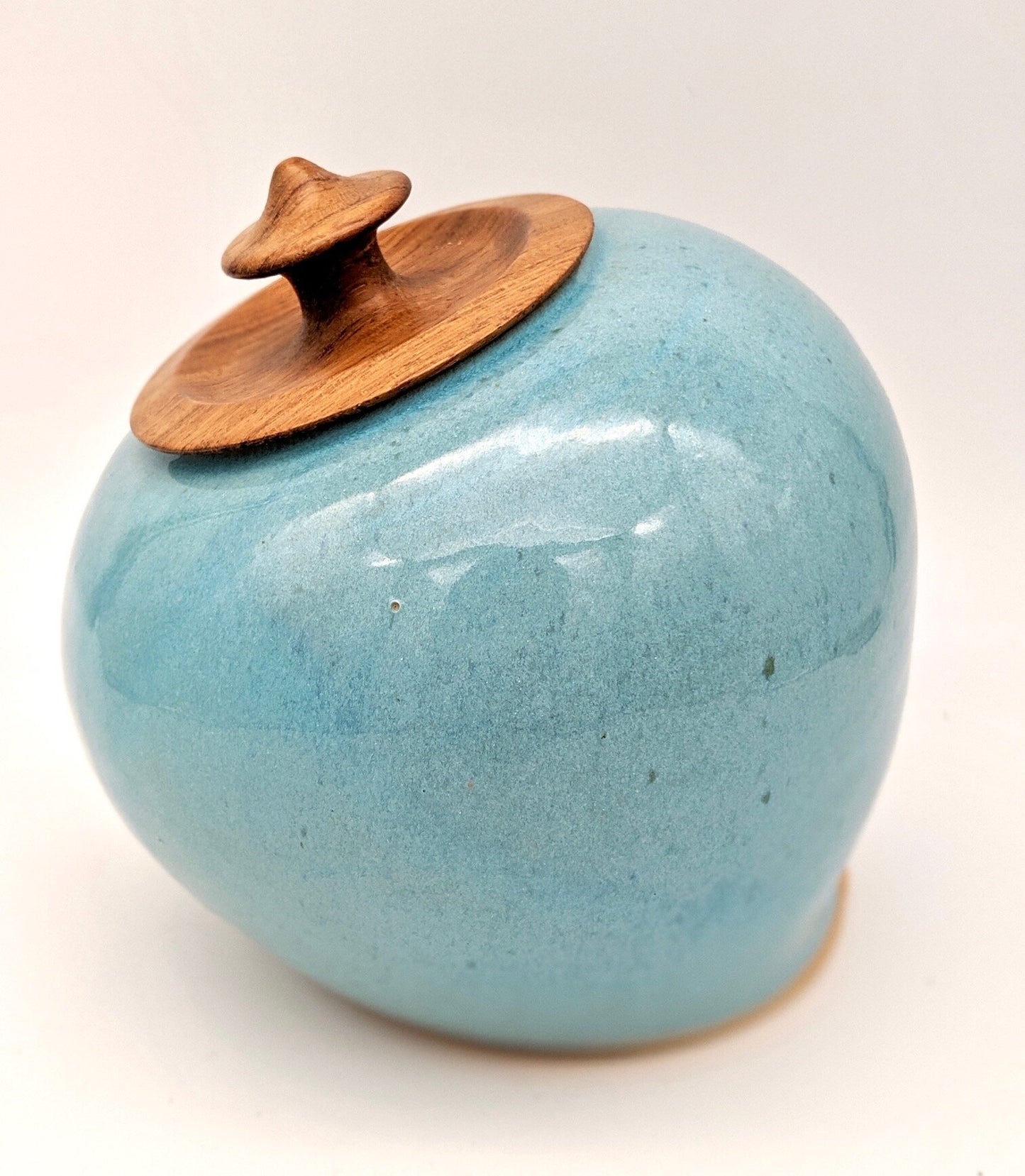 Jar with Wood Lid