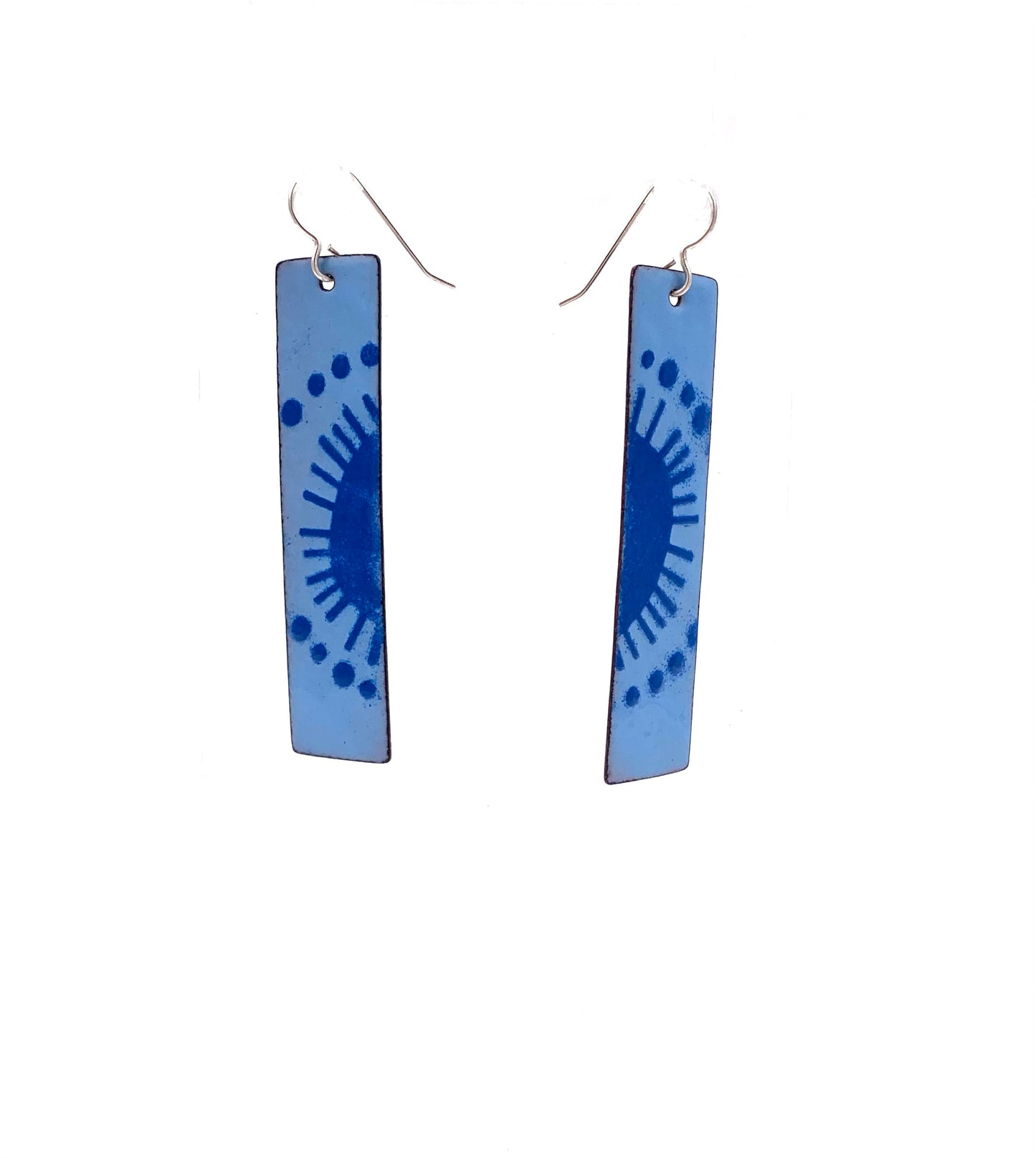 Rectangle Burst in Blue