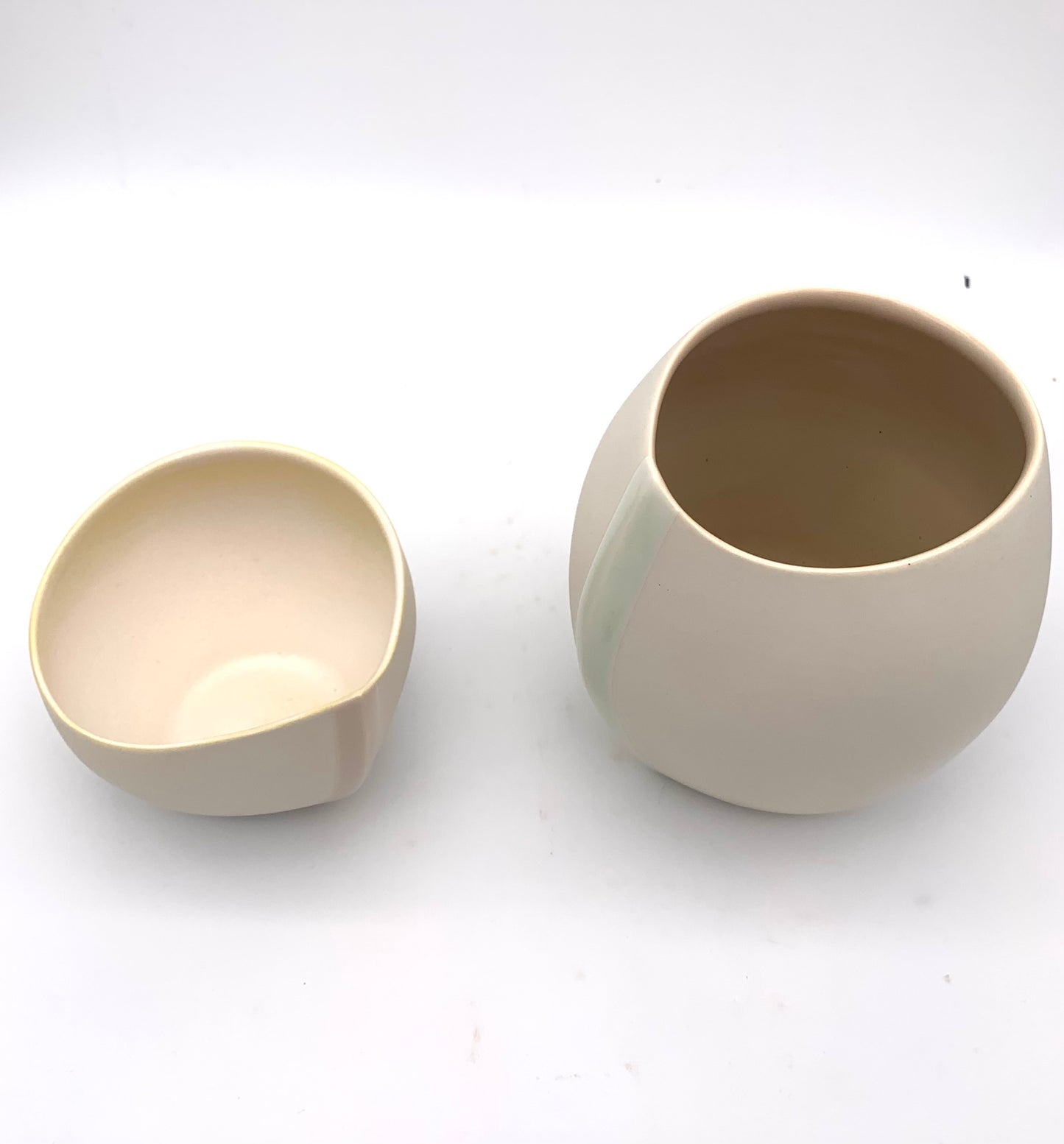 Pointed Round Vases