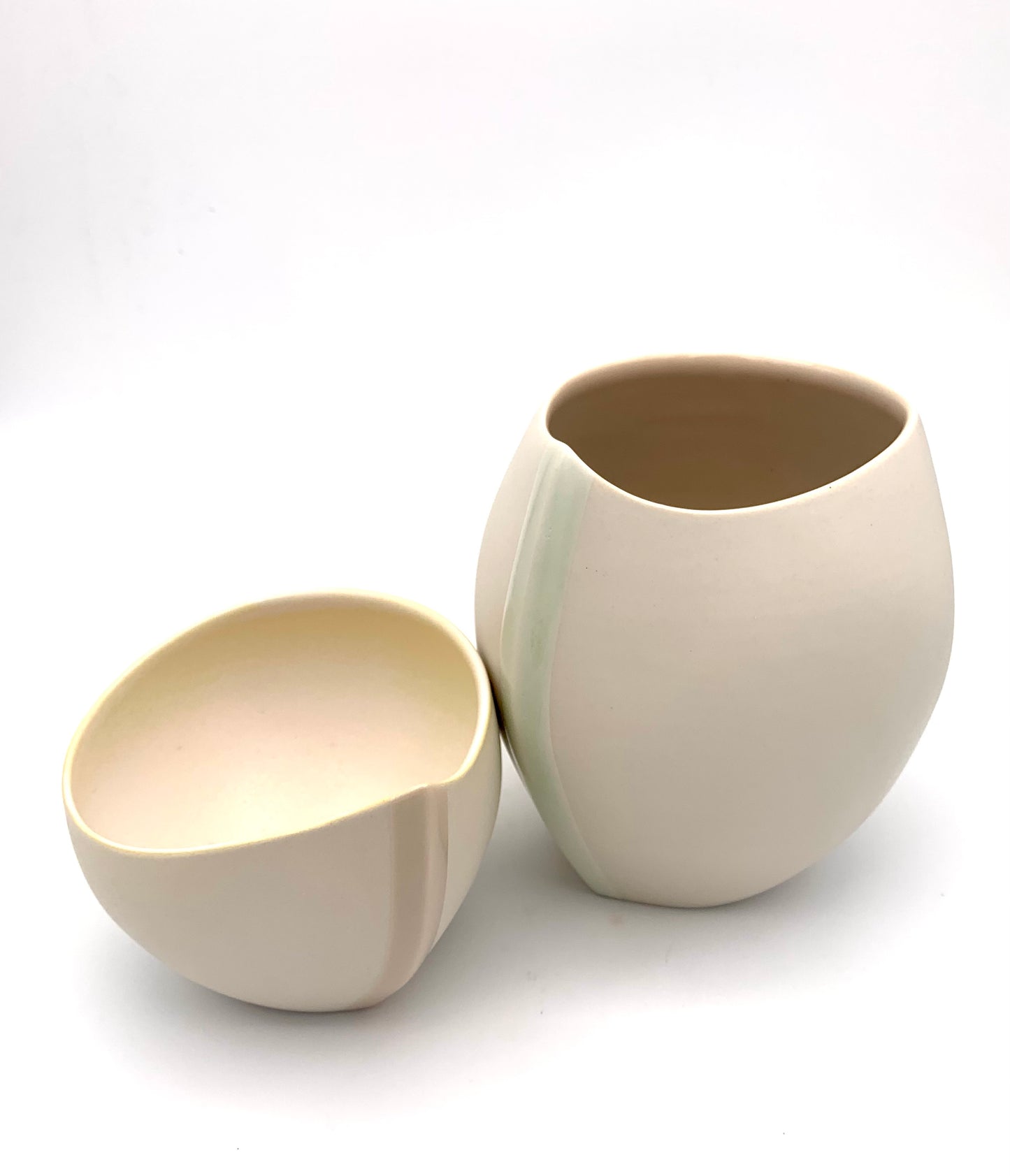 Pointed Round Vases